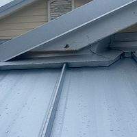 24ga 1.5" Snap-Lock Mill Finish  by Total Roofing System The Metal Roof Experts