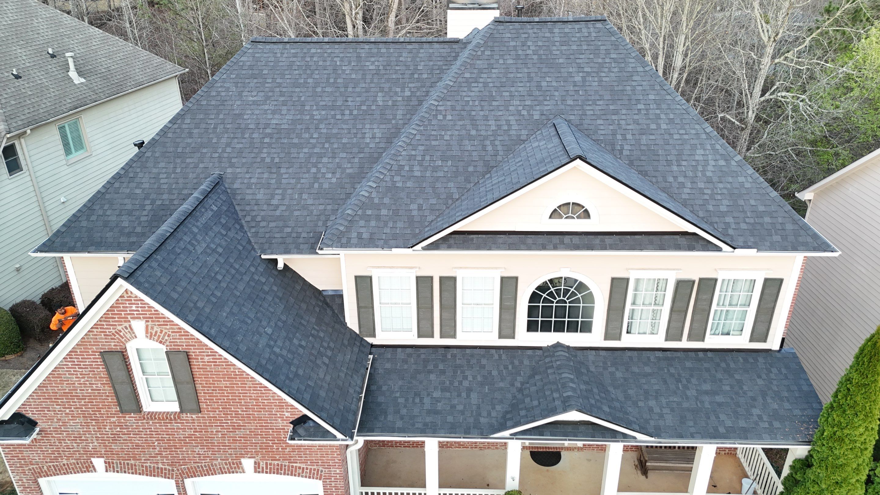 Cumming, GA Roof Replacement CertainTeed Landmark Pro Max Def Charcoal Black by Reset Roofing
