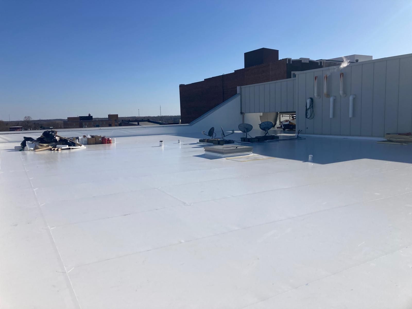 Commercial Roofing Installation using DURO LAST by Grell Roofing, LLC