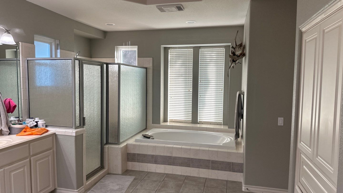 New Braunfels Bathroom Remodel with Freestanding Tub and Expanded Walk-In Shower by Legacy Bath and Kitchen 