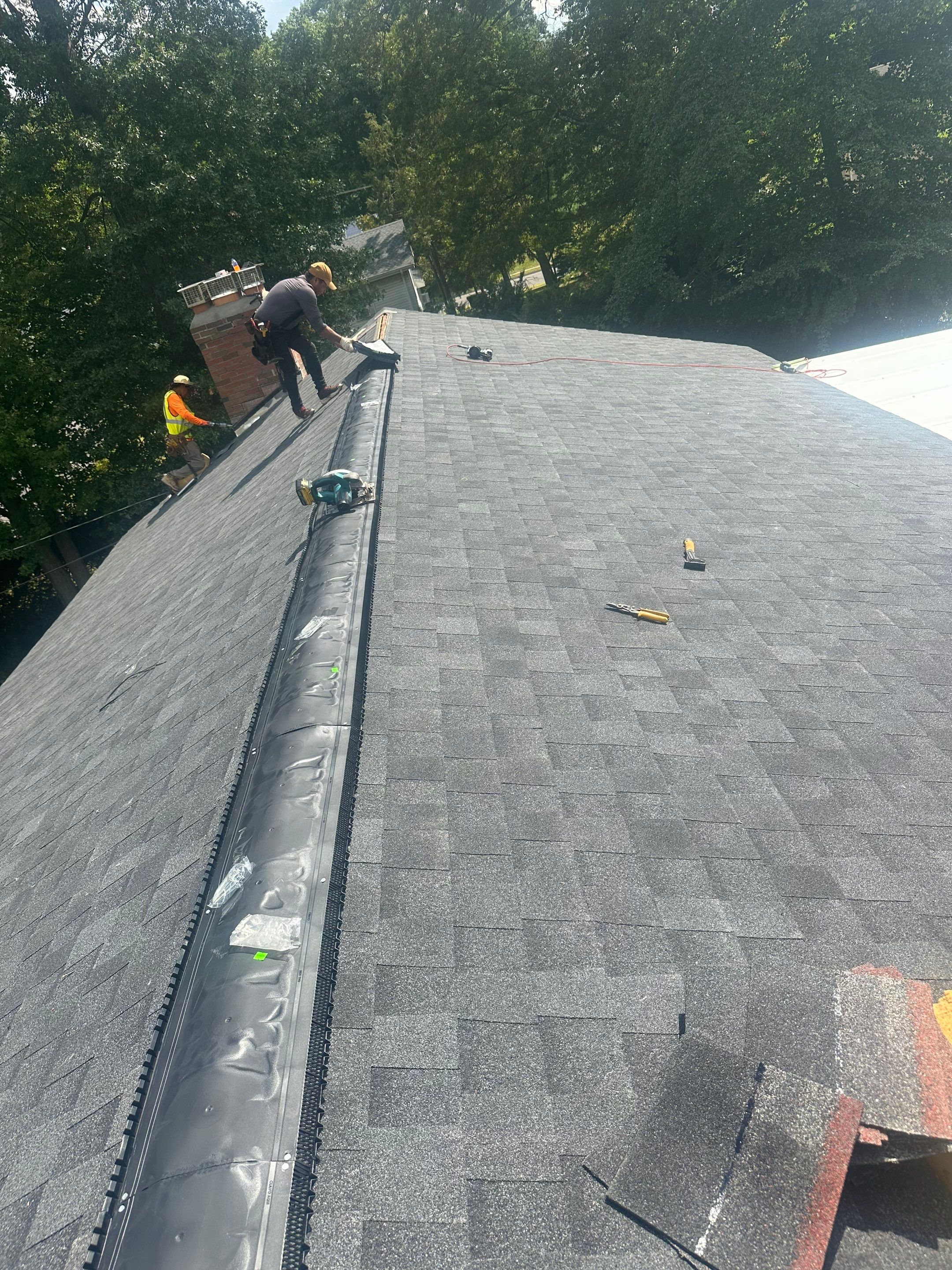 Project in East Hartford by Golden Shield Roofing