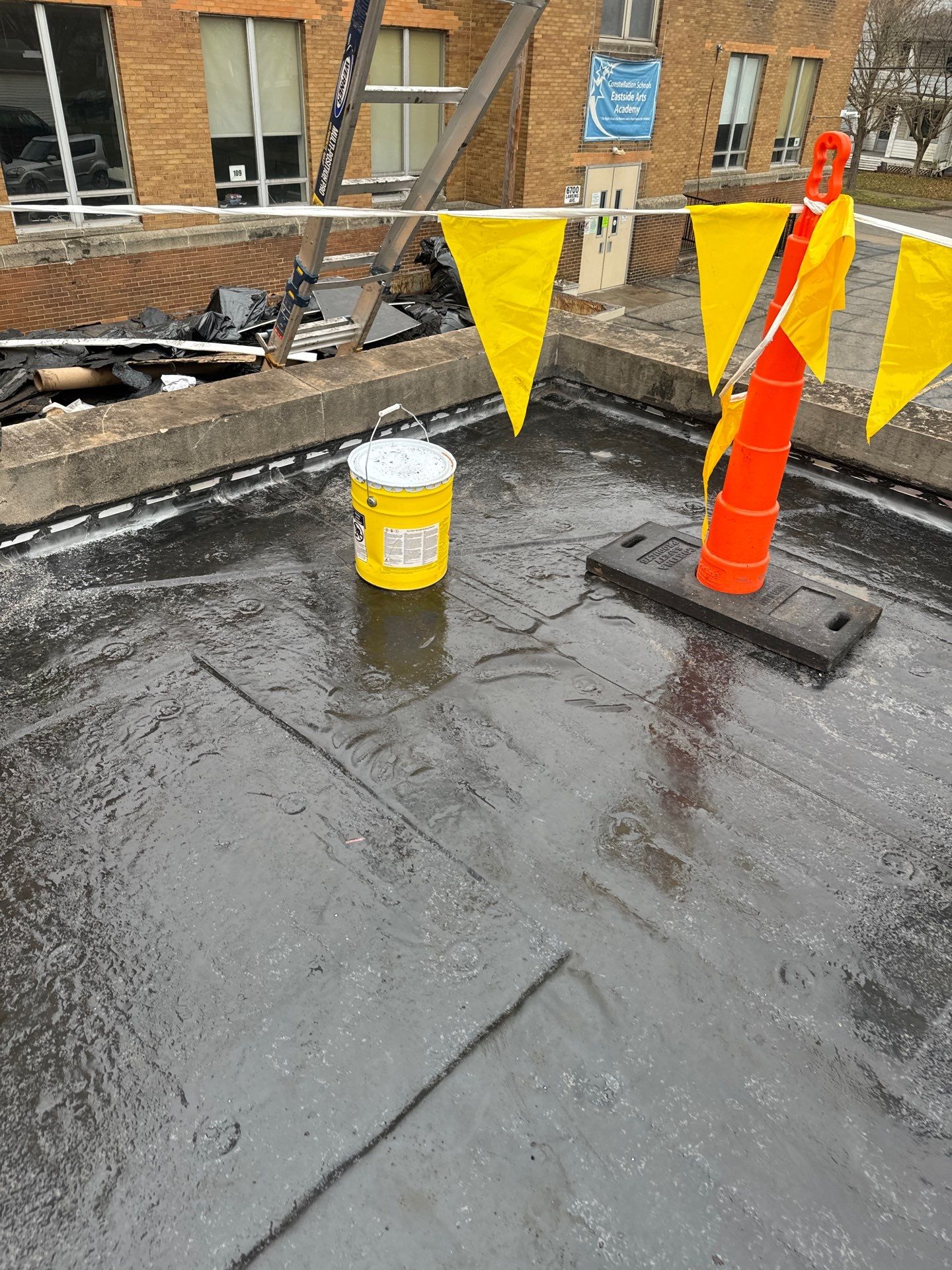 Commercial Roofing Repair using Repair by Absolute Roofing and Construction