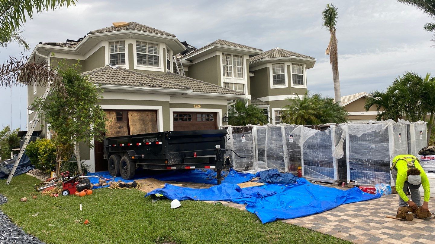 Residential Roofing Installation using Brava Spanish Tile in Punta Gorda, FL by International Roofing