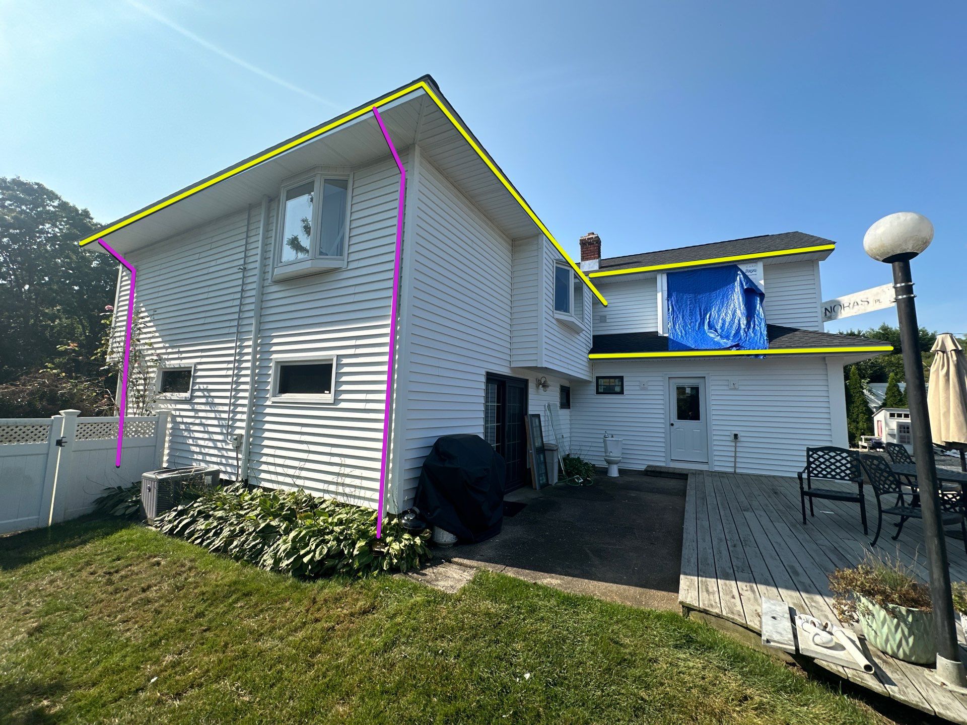 Full House Installation by Above All Gutters 