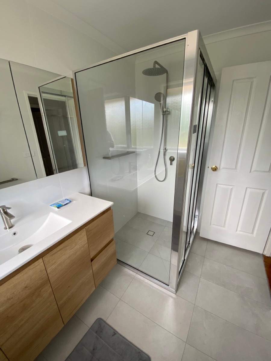 Bathroom Renovation With More Storage by Re-seal Bathrooms