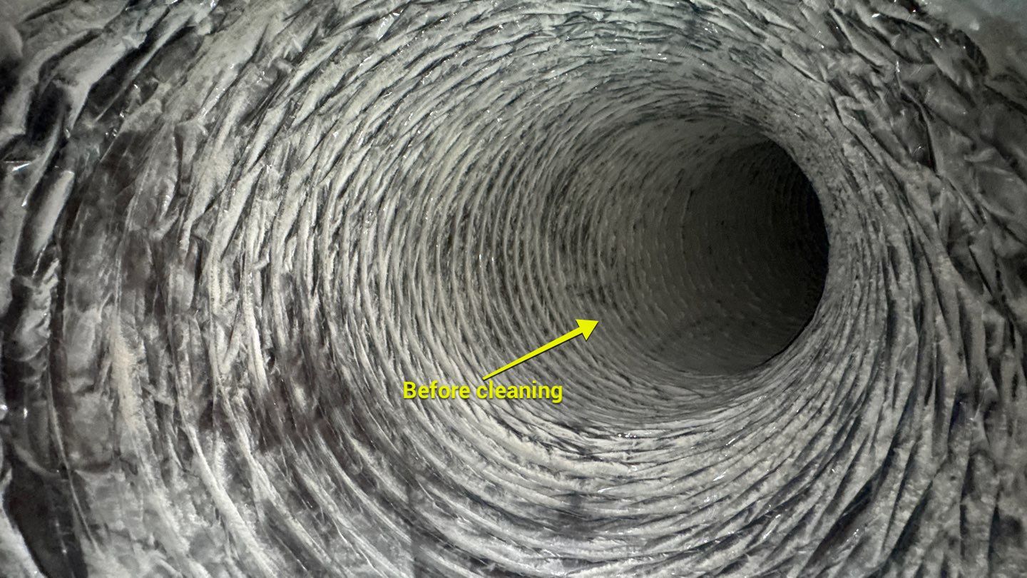 Air duct and Bathroom Exhaust Cleaning in Apopka by Hygienic Air, Inc