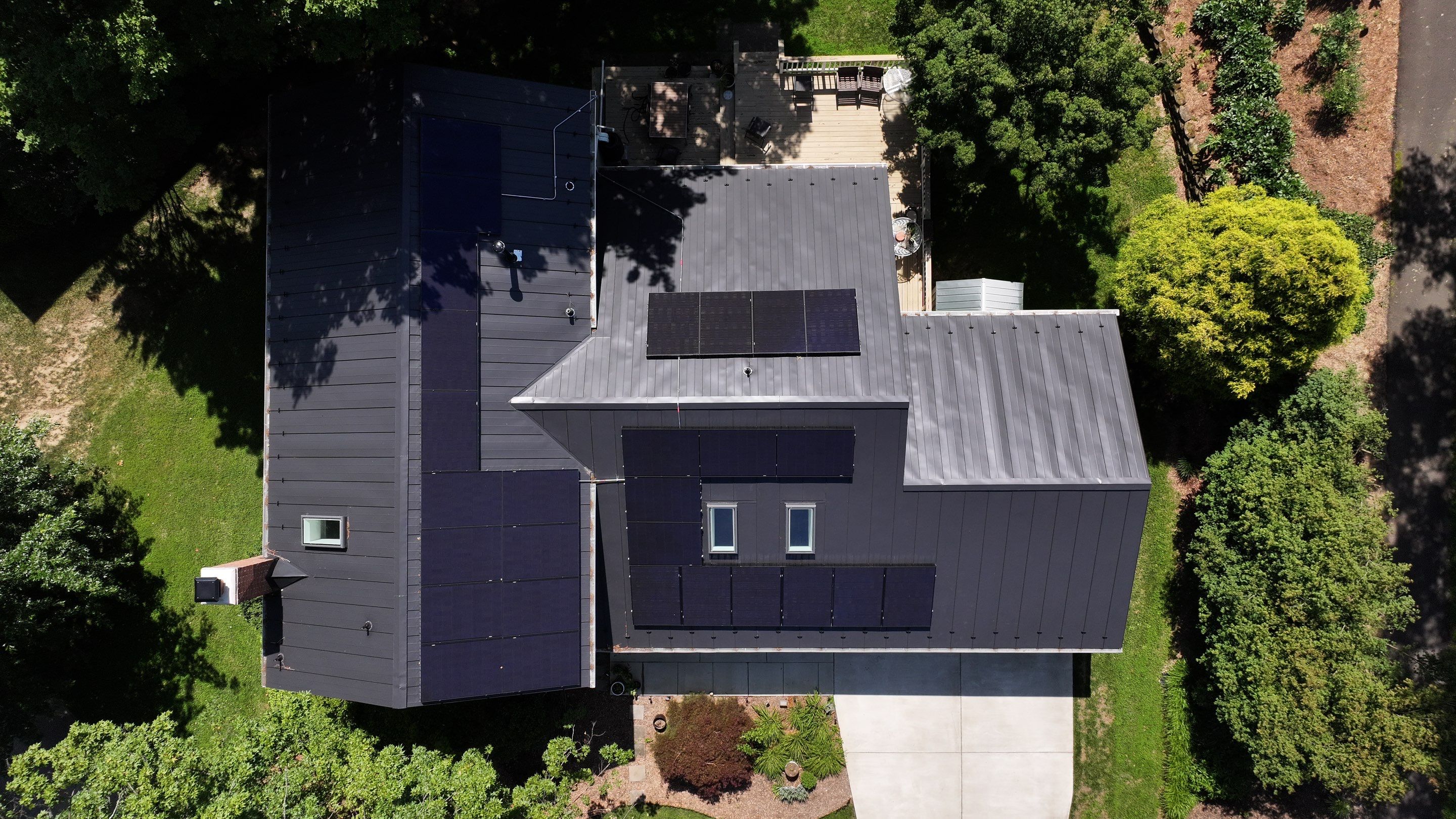 Metal Roof + REC Panels: A Solar Upgrade by American Home Contractors