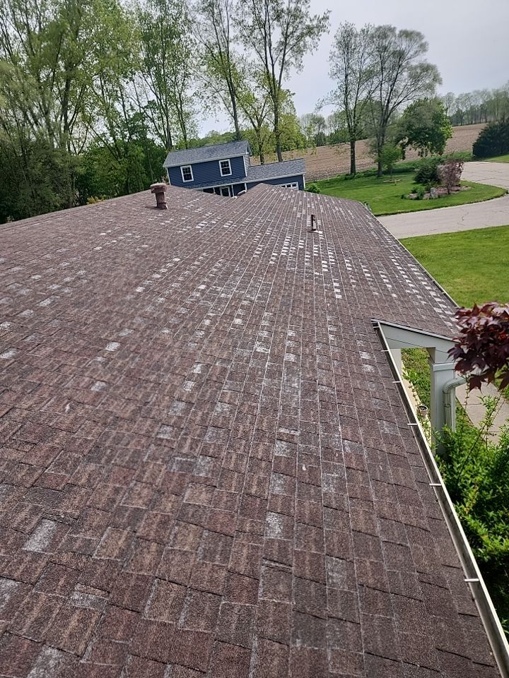 Weathered Wood Roof and Egress Window by 42 North Construction, LLC.