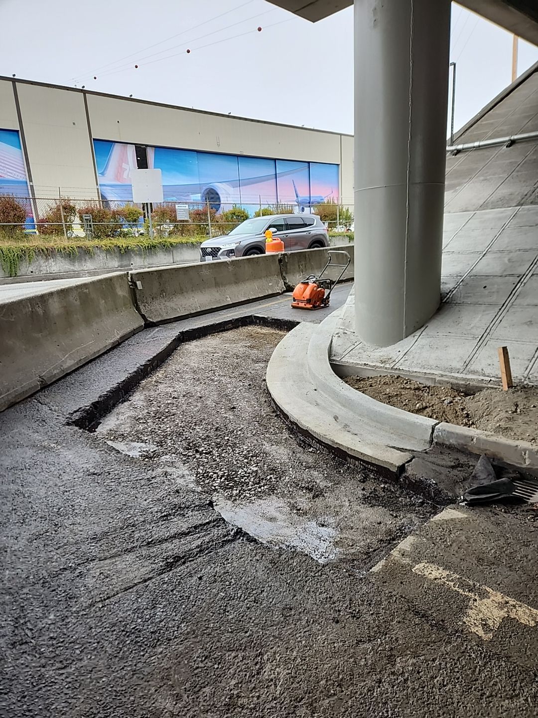 Kraemer North America | Airport Road Repair by Jireh Asphalt & Concrete Inc 