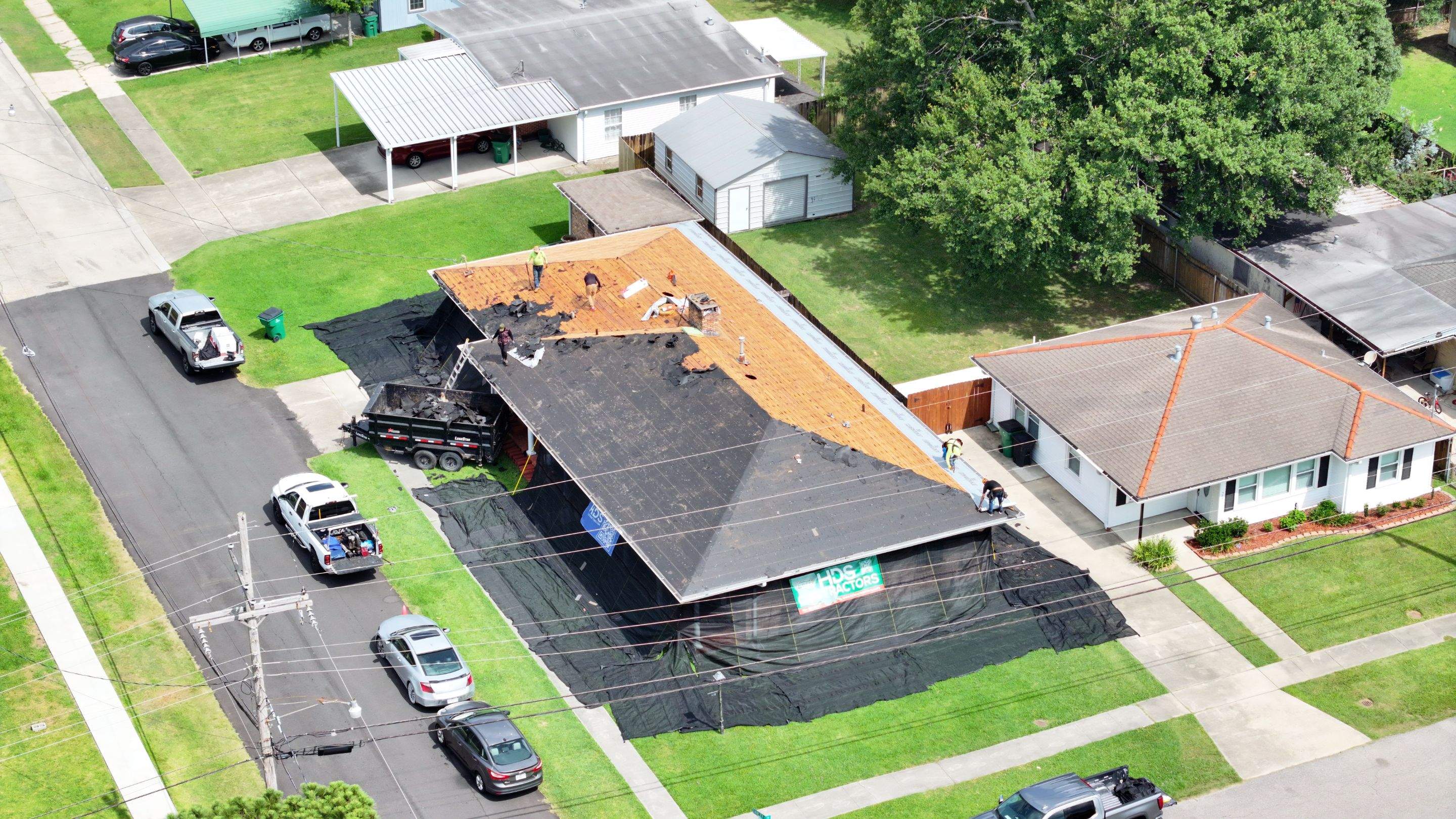 Roof Replacement in Metairie by HDS Contractors