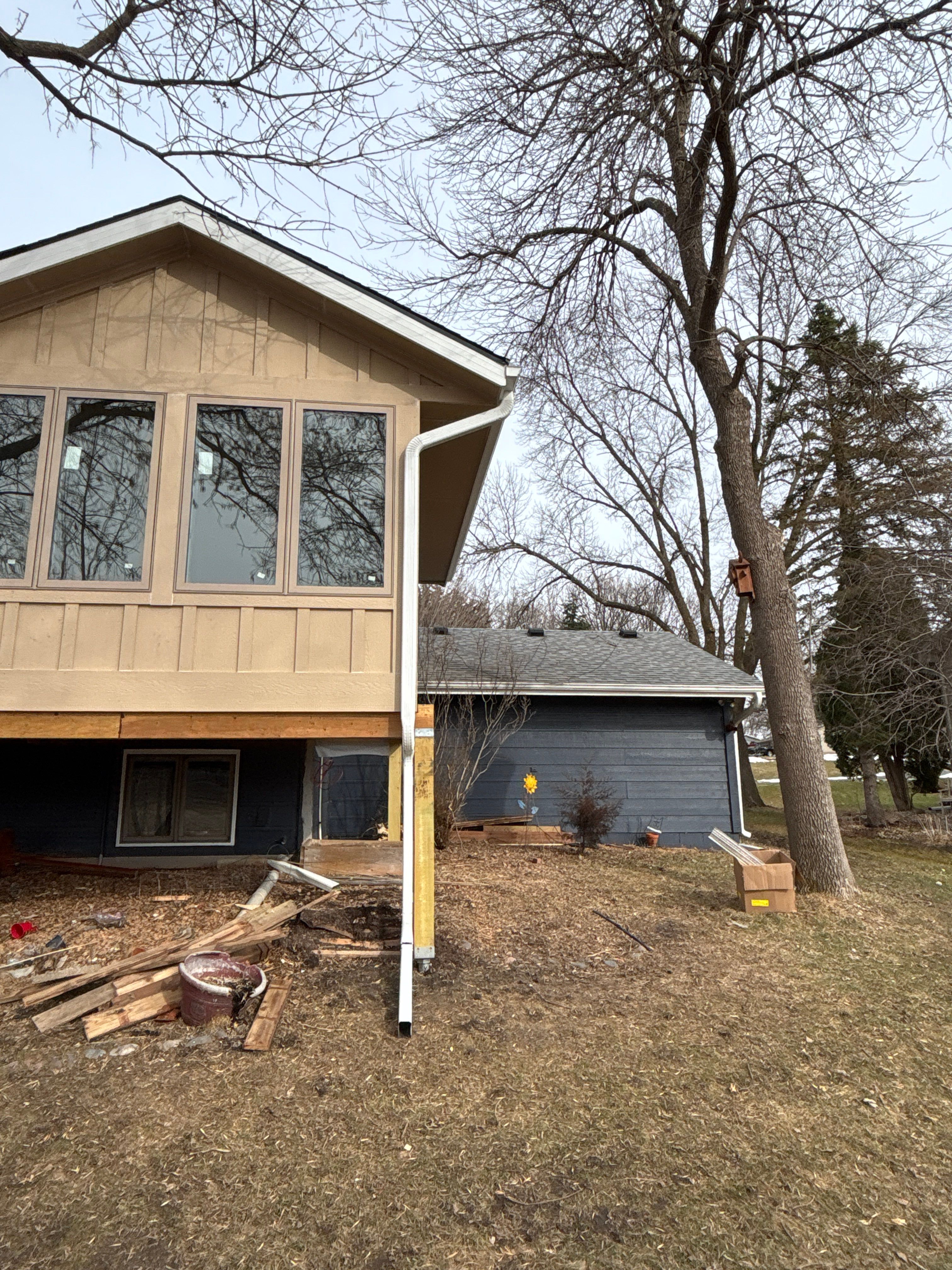 Residential Gutter Installation and Leaf Filter in Minnetrista by Next Level Seamless Gutters / Exteriors Inc.