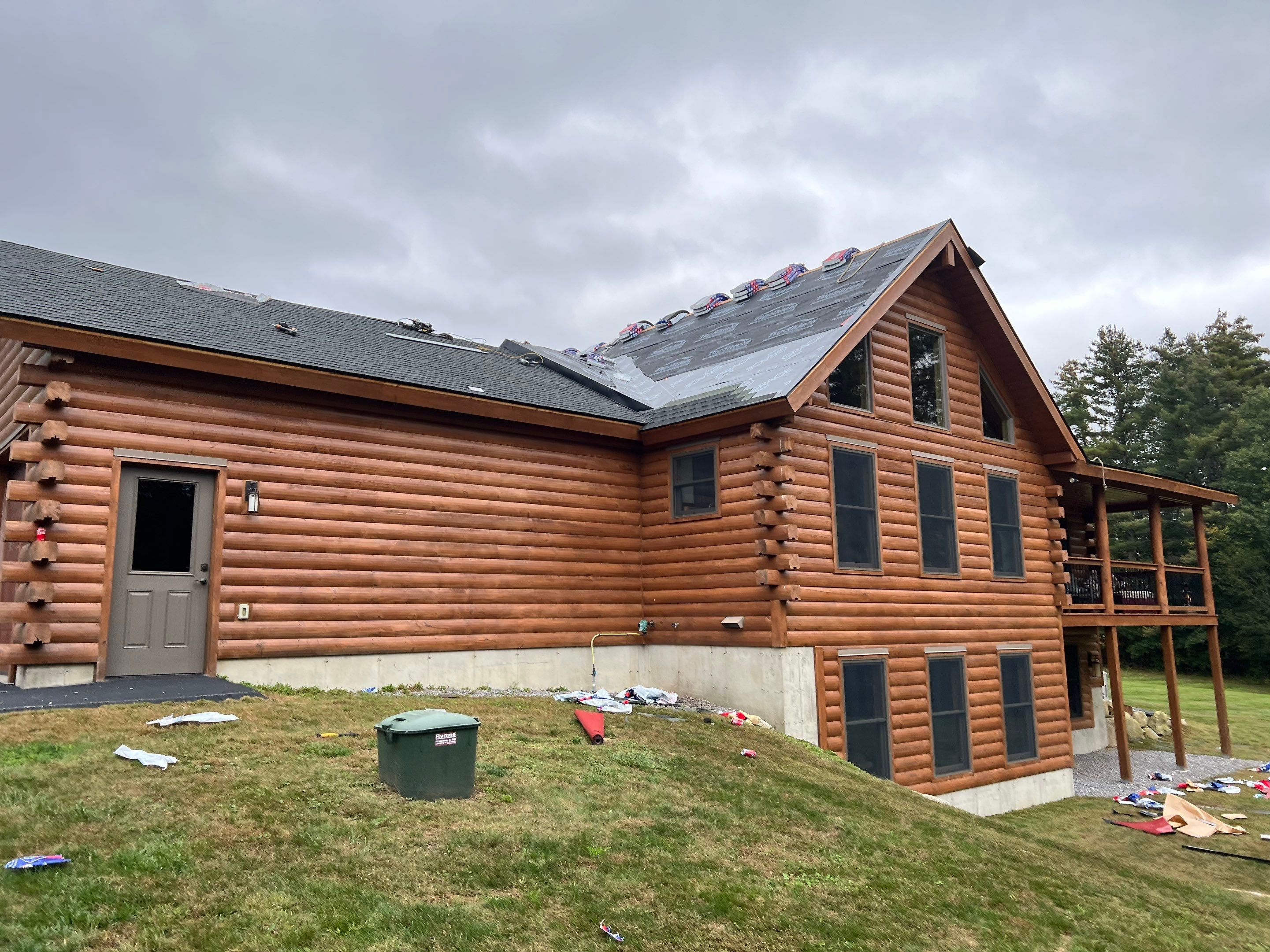 New Roof in Bow New Hampshire by Tall pine roofing