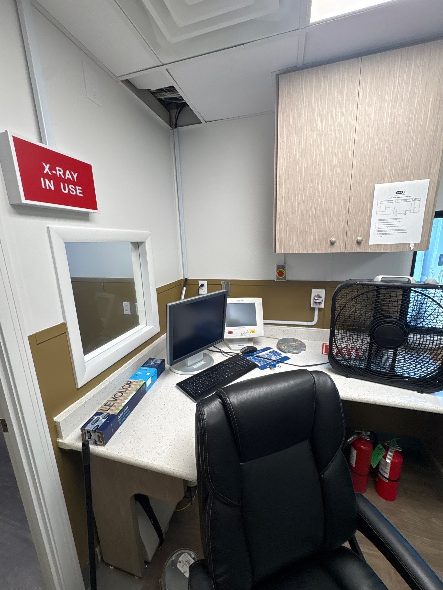 Interior for Mobile Medical Imaging Unit by Select Painting, Coatings & Garage Cabinets