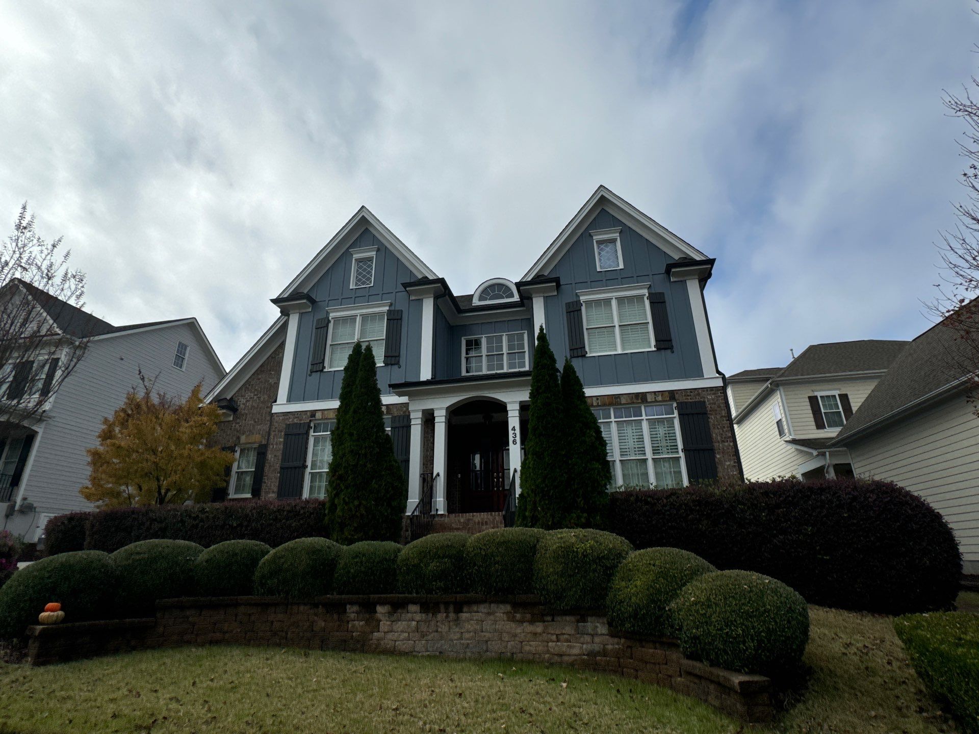 Exterior Painting Cary NC (Victoria B.) by GonzalezPainters & Contractors Inc 