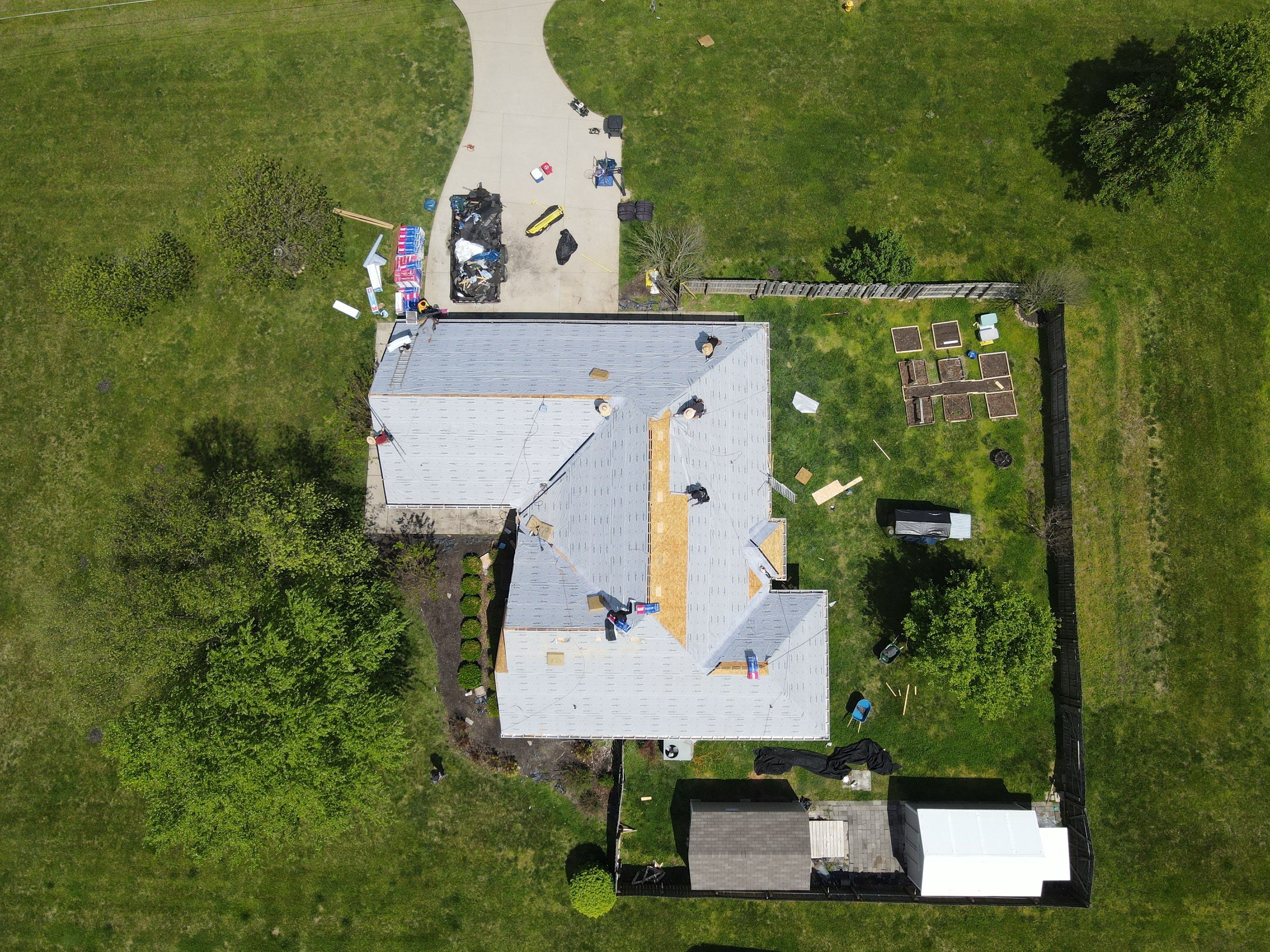 Residential Roofing Installation using GAF HDZ Roofing System  by Undersun Roofing 