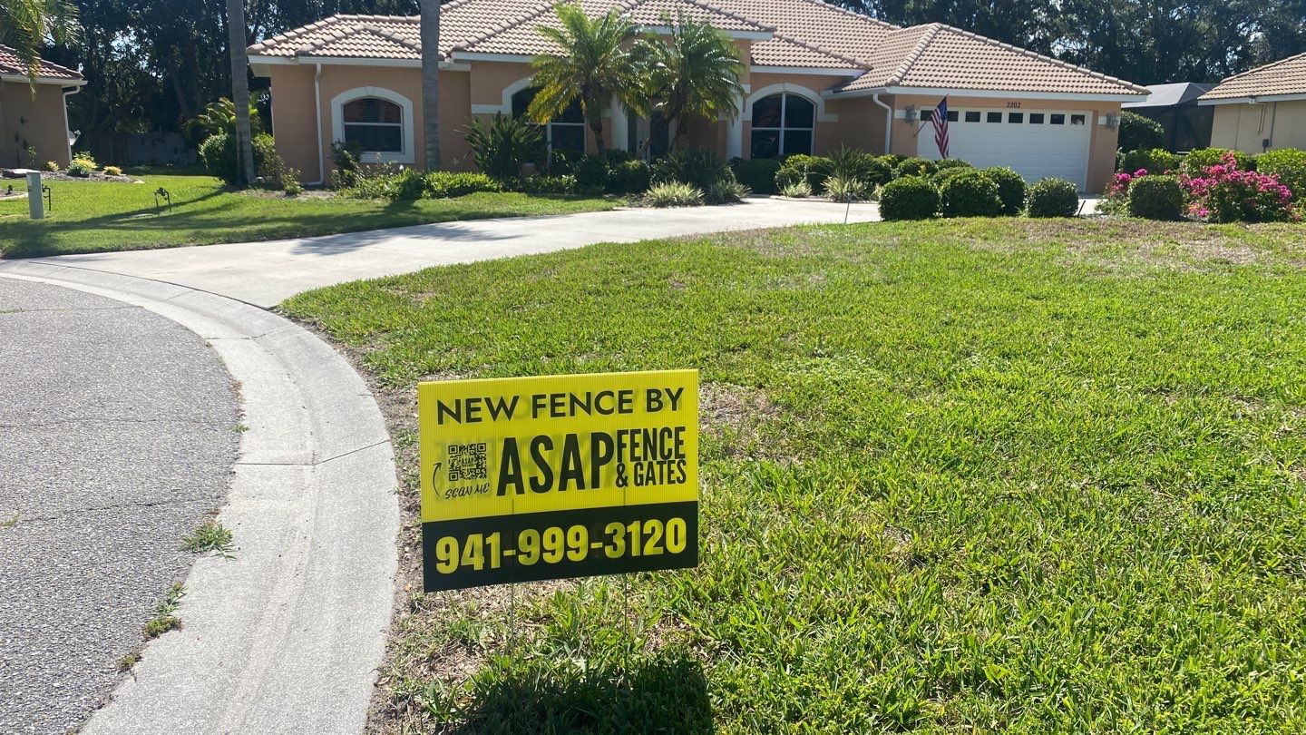 Nokomis, FL 6+2 Tan Vinyl Privacy Fence by Asap fence and gates, LLC