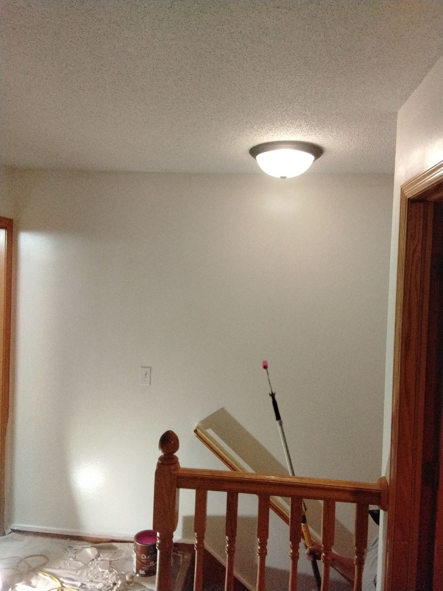 Repaint Accent Walls with Color Change and drywall repairs by Midwest Paint LLC