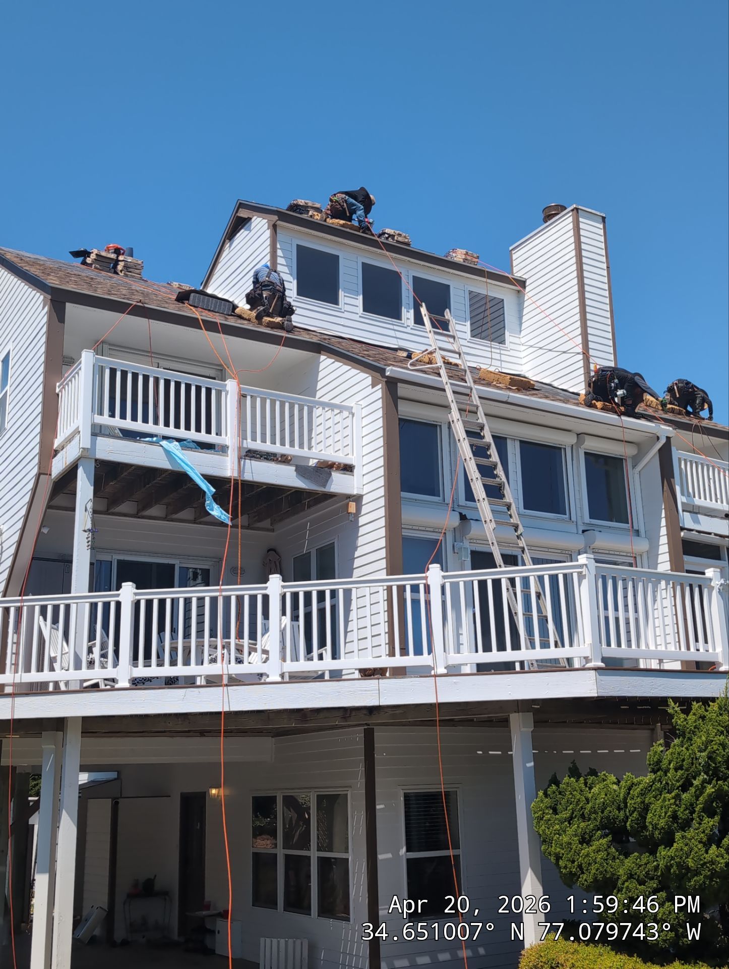 Coastal FORTIFIED Roof and Skylight Upgrade with Resawn Shake Shingles by RGR Construction and Roofing, LLC