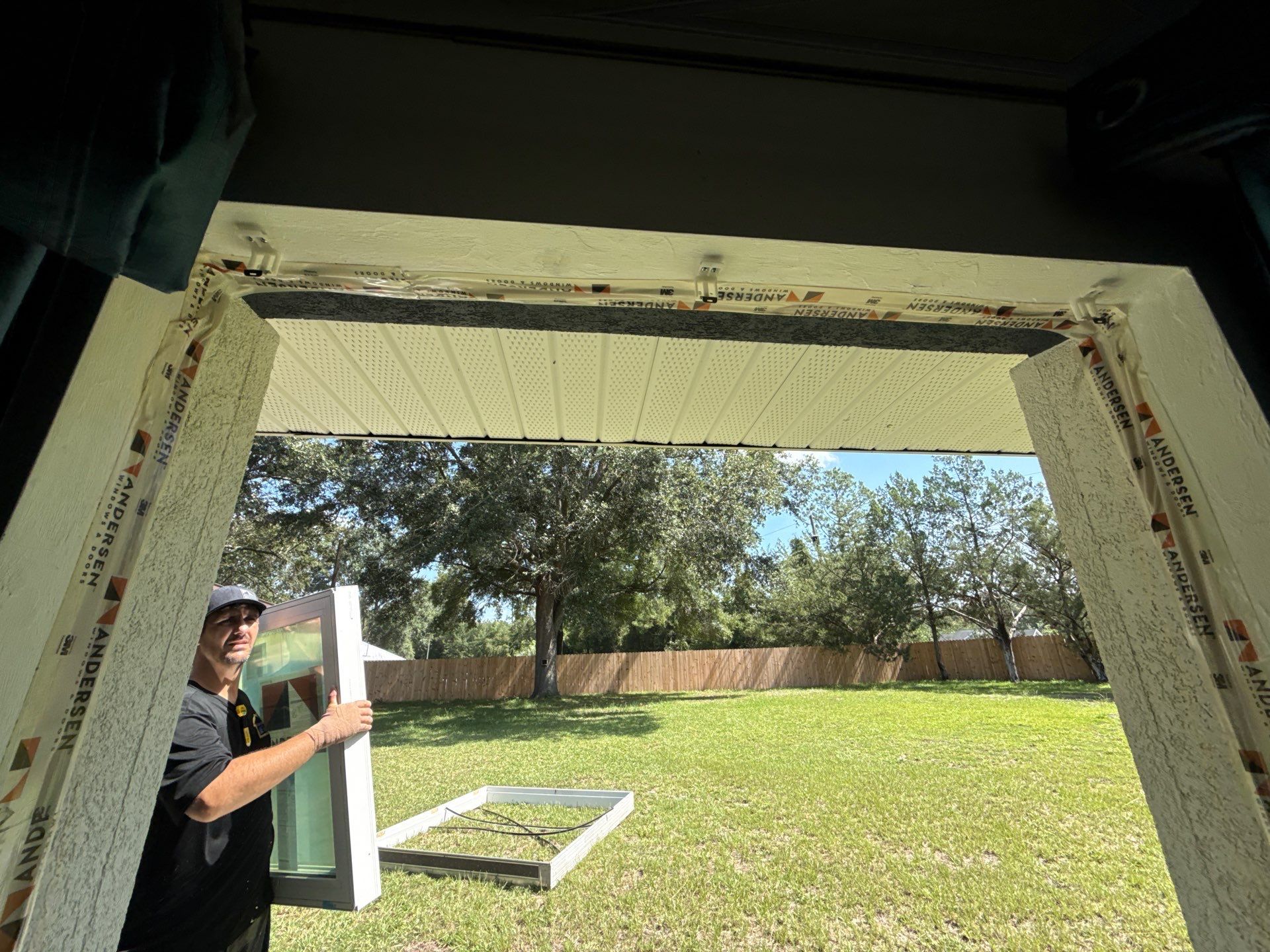 Andersen Window and French Door Installation for Fort White Home by Windows & Doors Store