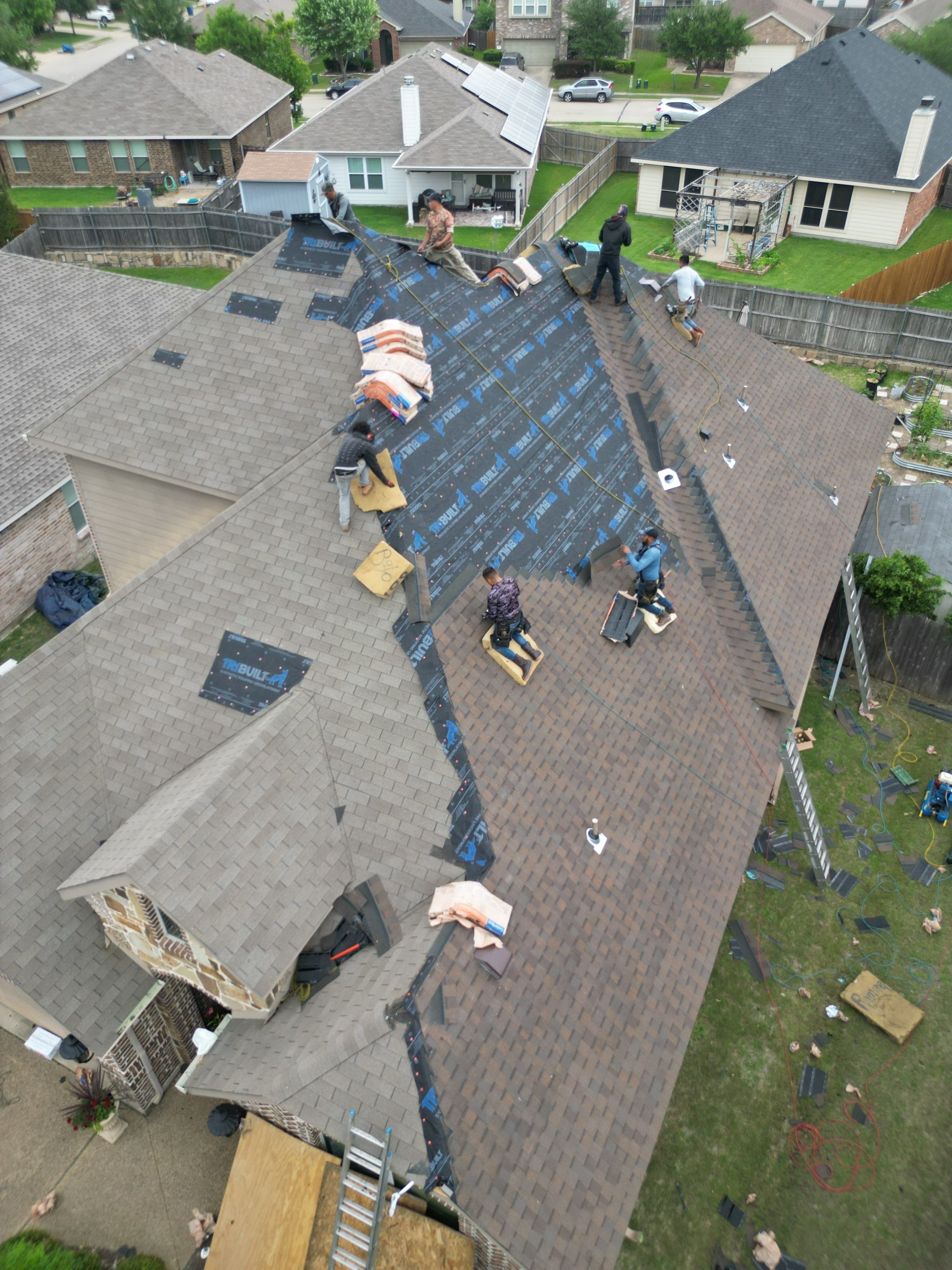 Project in Forney by Rhino Roofing and General Contracting, LLC