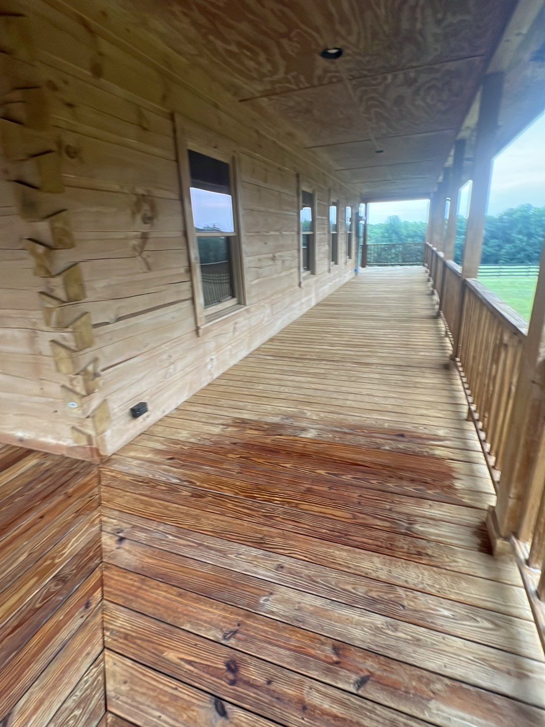 Cabin using Wood Sealant by DuraSeal