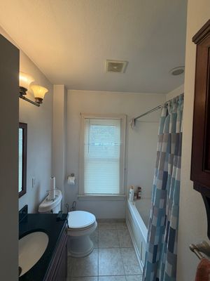 Milwaukee Bathroom Refresh With Acrylic Shower And Updated Fixtures
