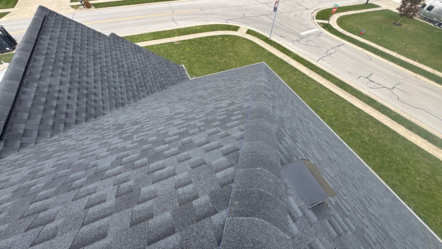 Residential Roofing Installation using GAF Timberline HDZ Charcoal by Nitro Roofing and Construction