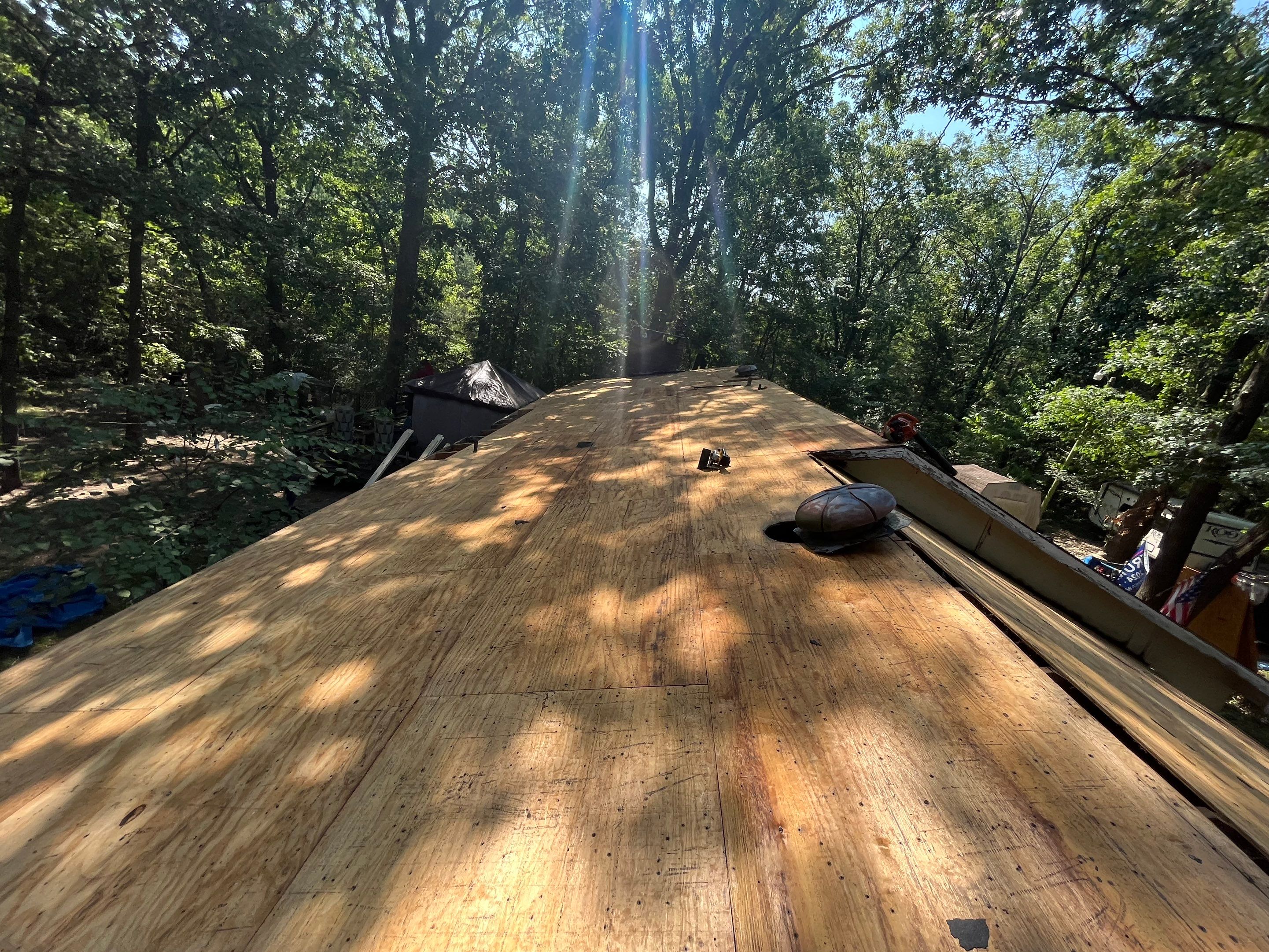Residential Metal Roof Replacement using Reed's Metals: 29 GA. Colored Residential Panel by Hostetler Roofing