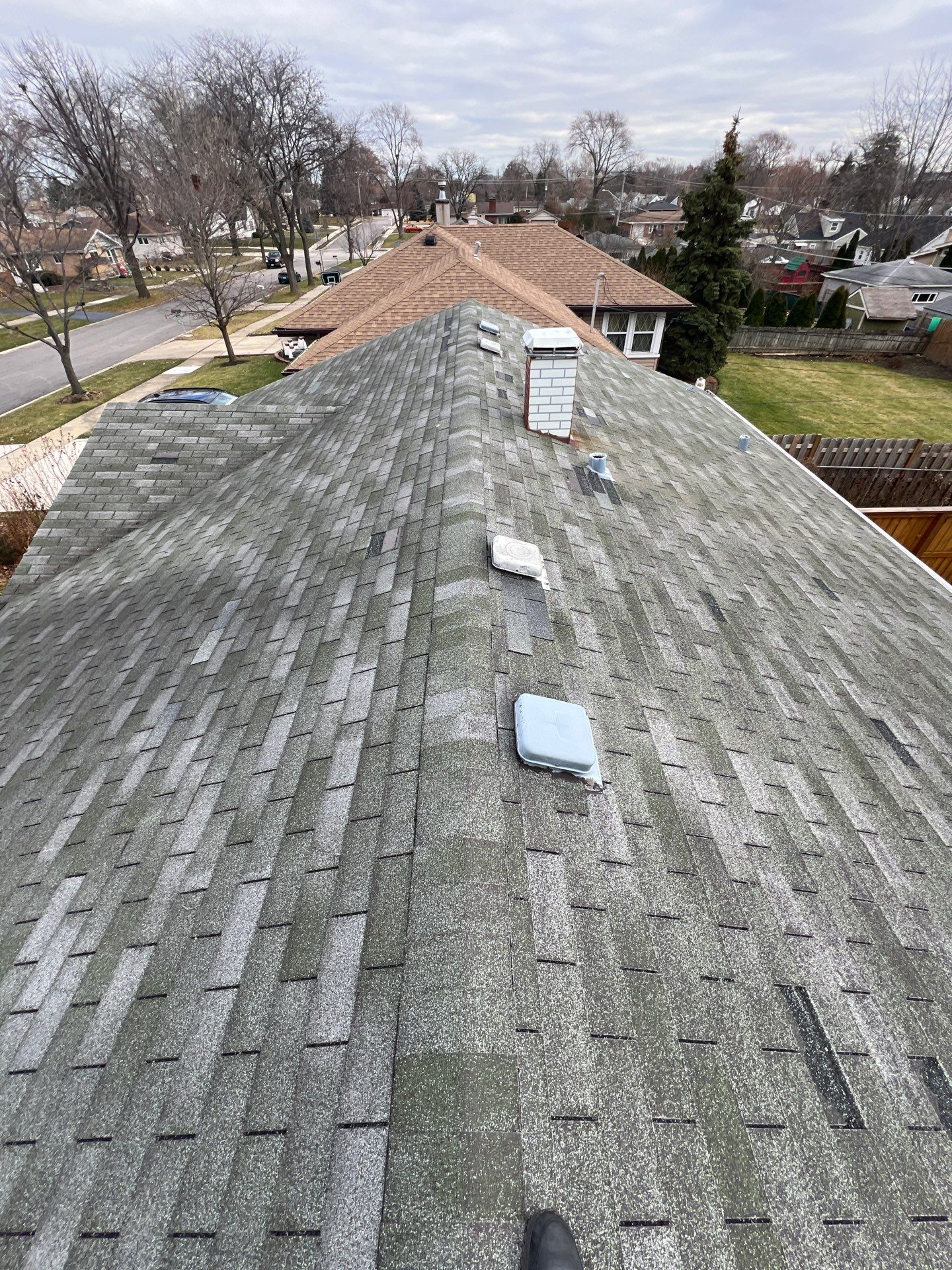 Residential Roofing Installation using Owens Corning  by Perfect Exteriors Inc. 