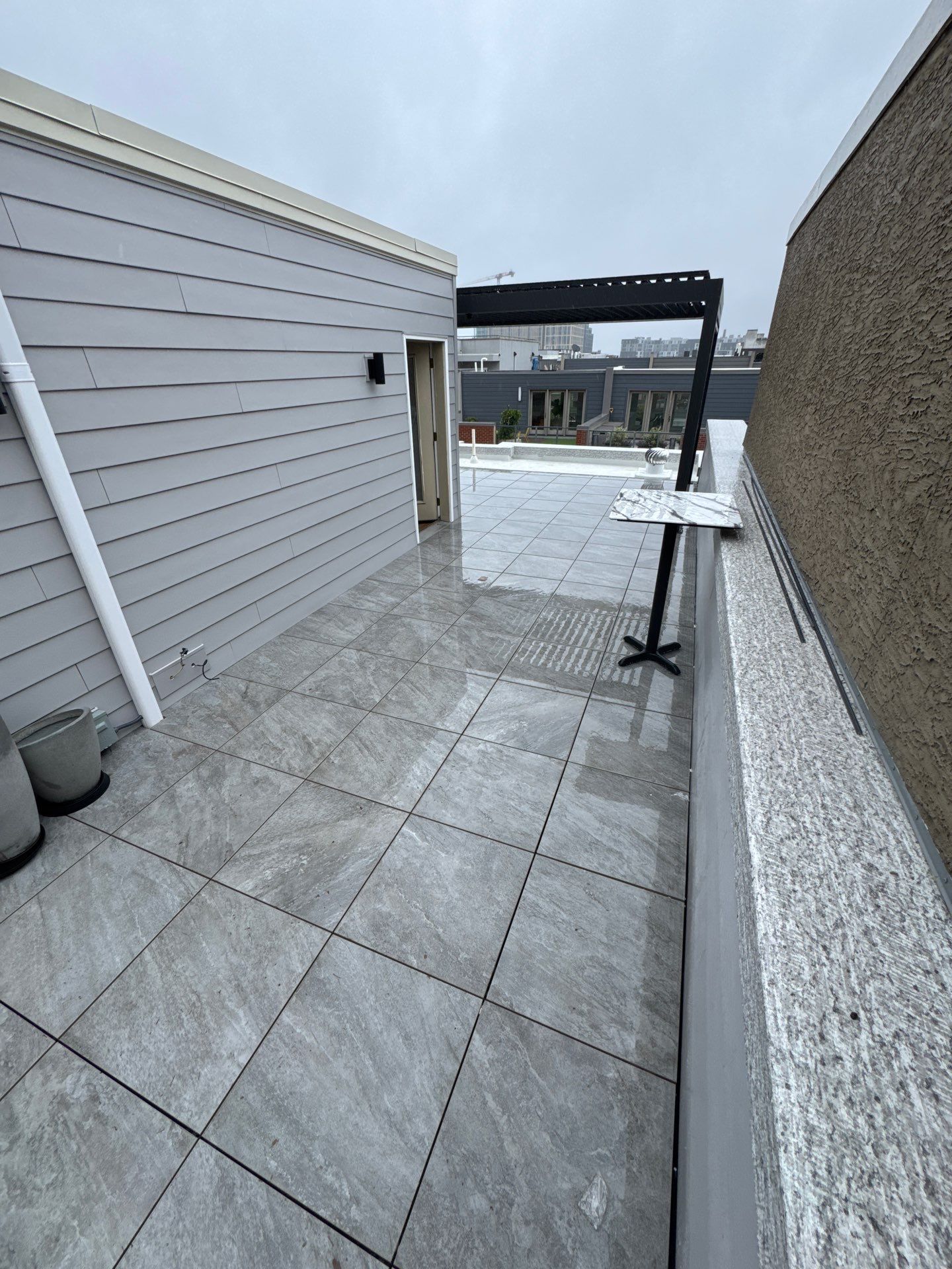 Stucco & Fiberglass roof replacement by Philadelphia Quality Roofing