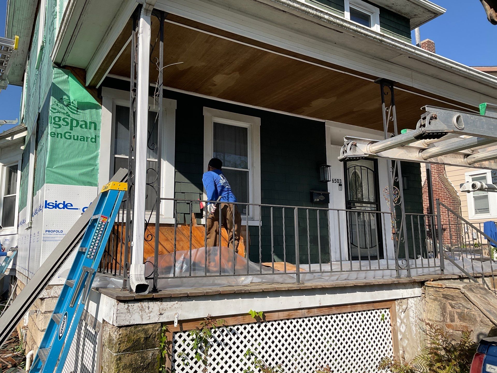 New siding & New Gutters by Alpha Design Services