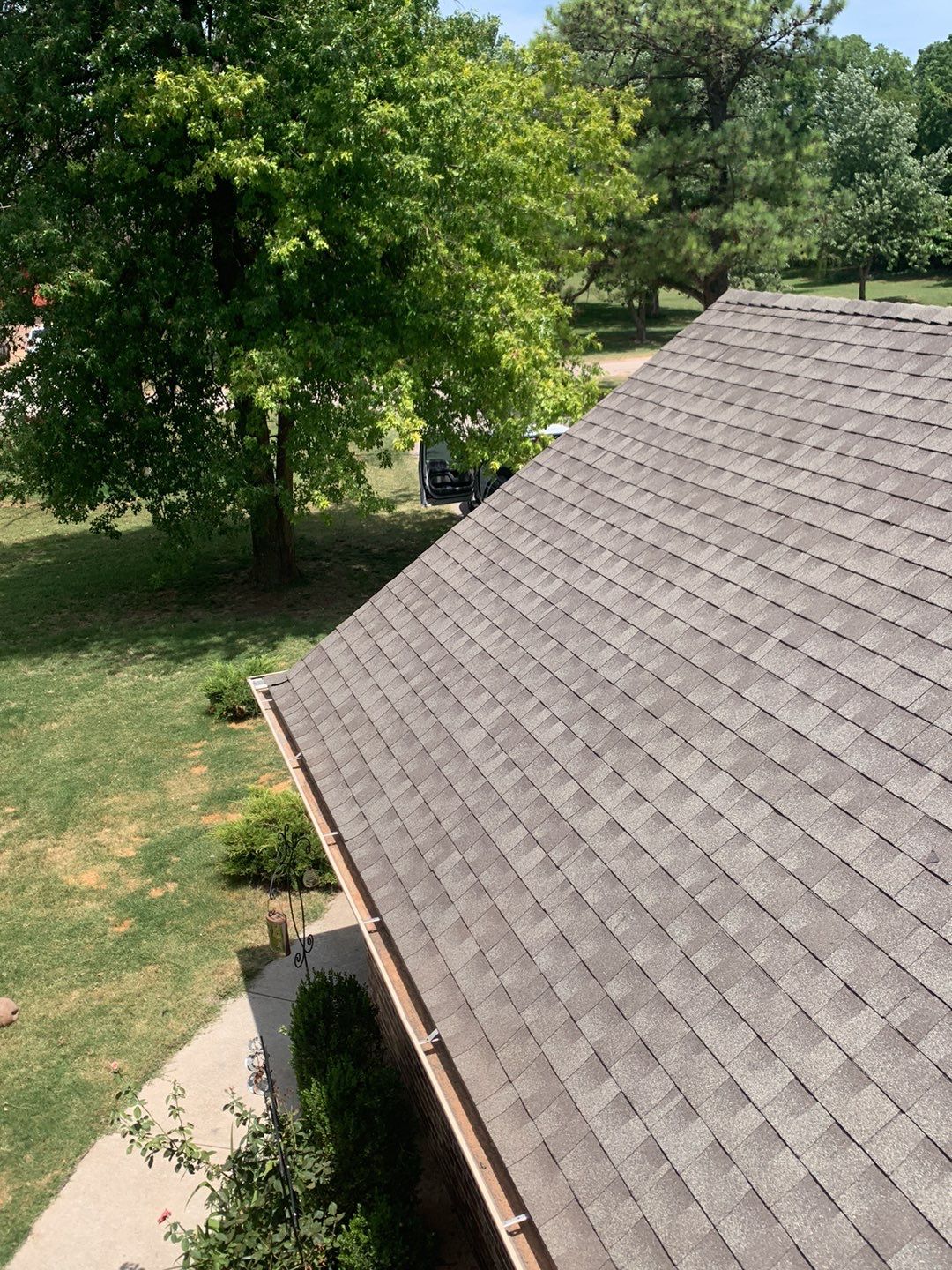 roof & vent replacement in Tuttle by McCann's Roofing and Construction