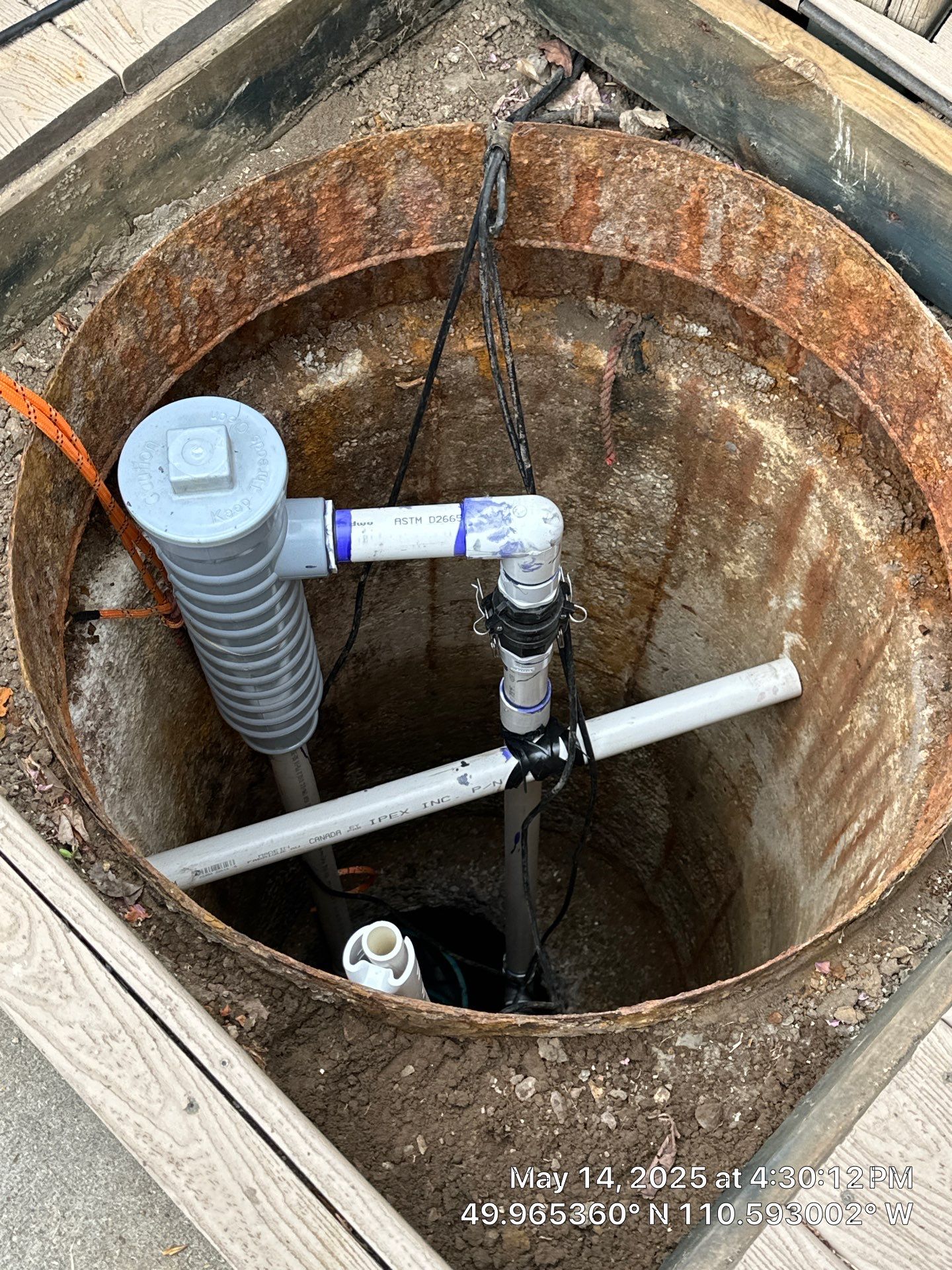 Septic System Lift Pump Replacement and Tank Cleaning in Dunmore by Septic Medic Inc.
