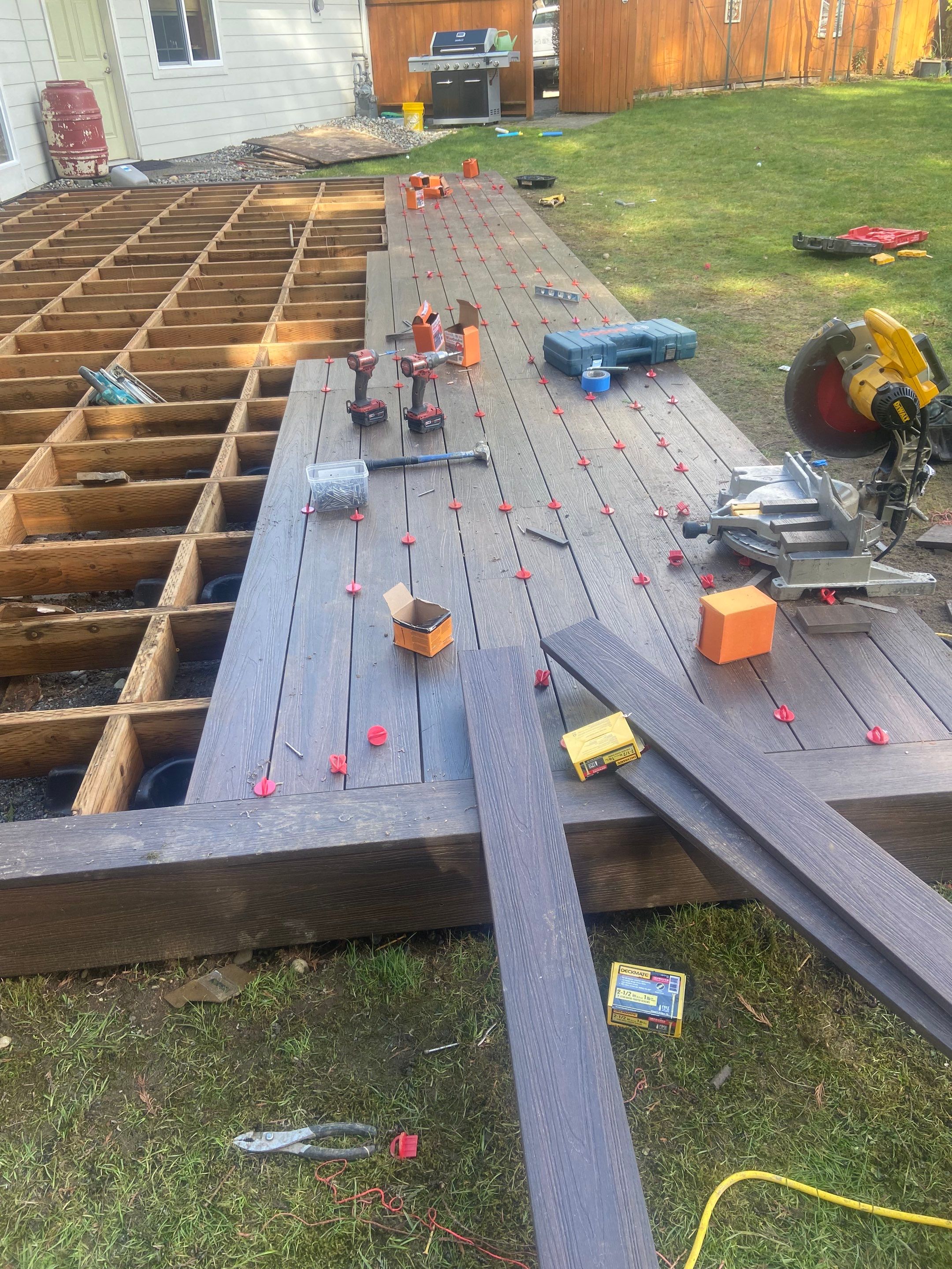 Daniel | Back Deck Installation  by Jireh Asphalt & Concrete Inc 