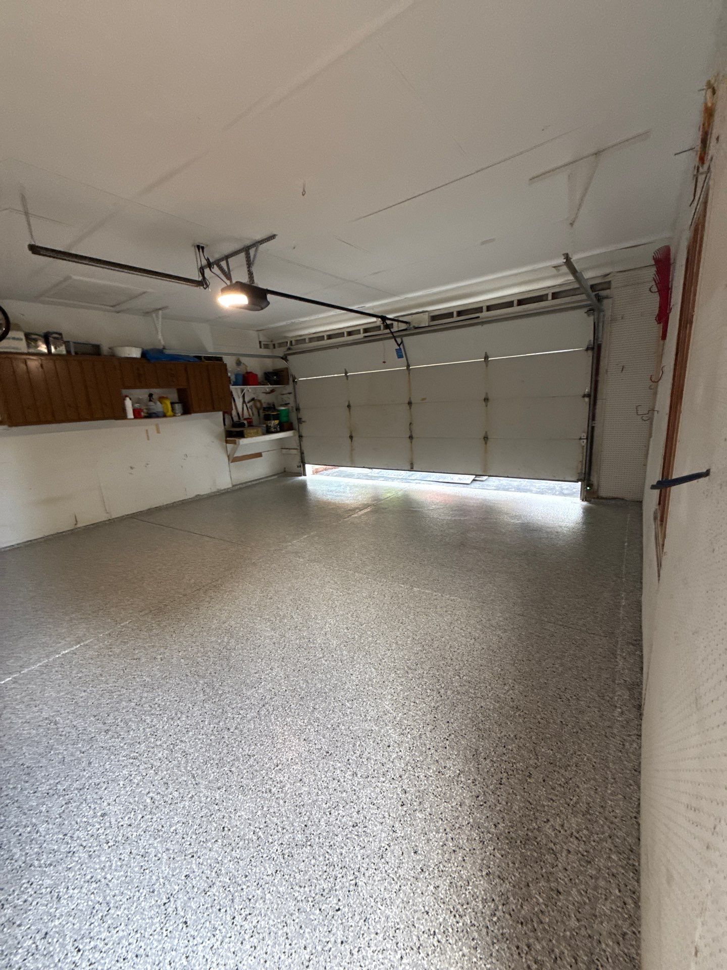 Cabin Fever Garage Floor Coating by Level 10 Coatings