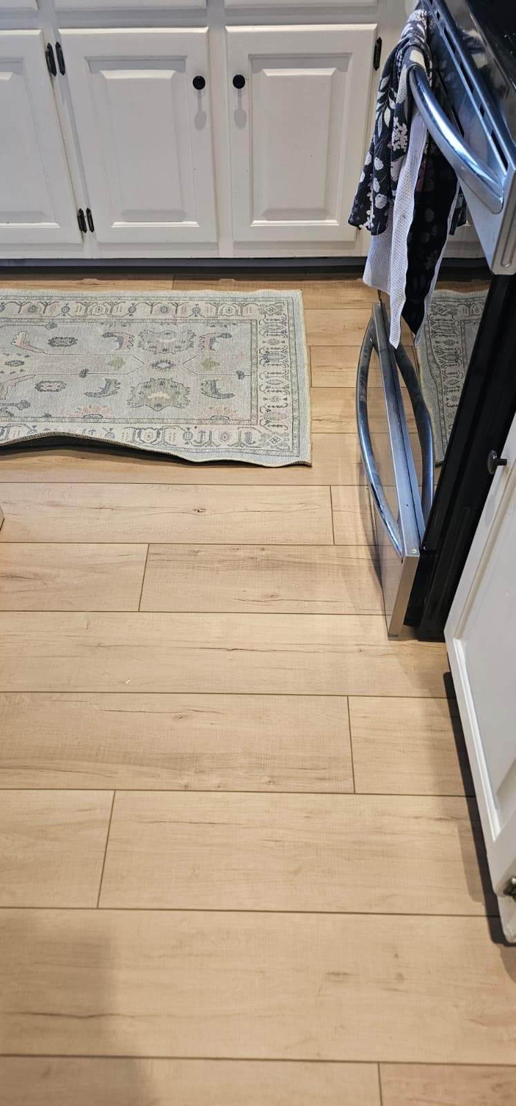 Bartlo's flooring project by Alpha and Omega Pro Services