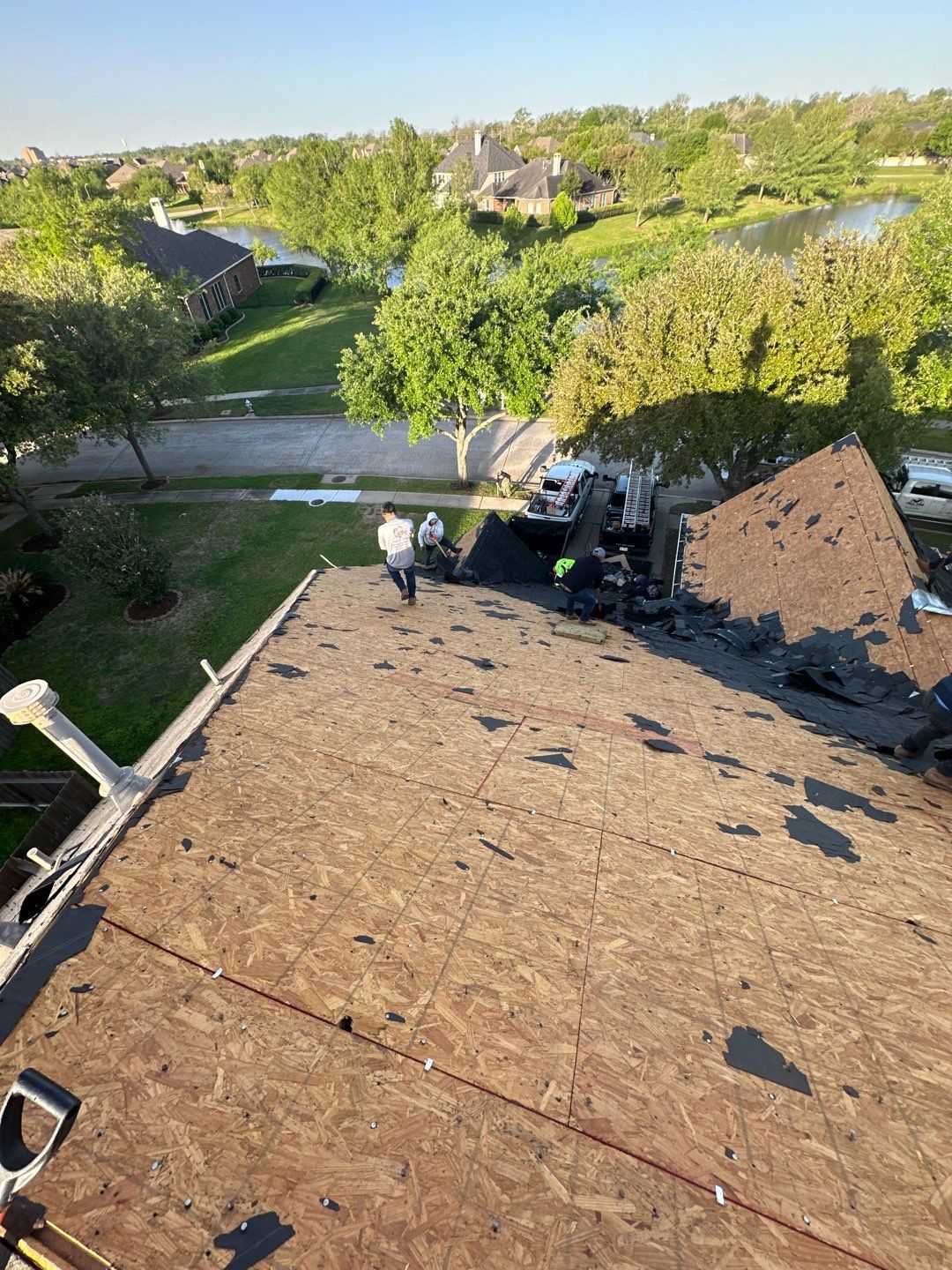 Residential Roofing Installation using Owen's Corning Duration (Lifetime) Shingles by Roof Repair Company