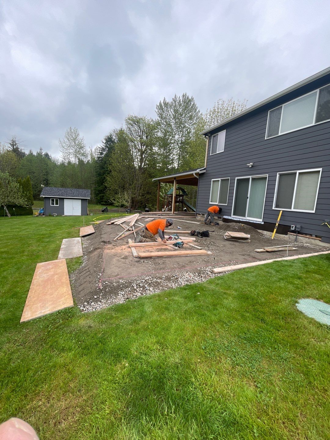 Ty | Concrete Patio by Jireh Asphalt & Concrete Inc 