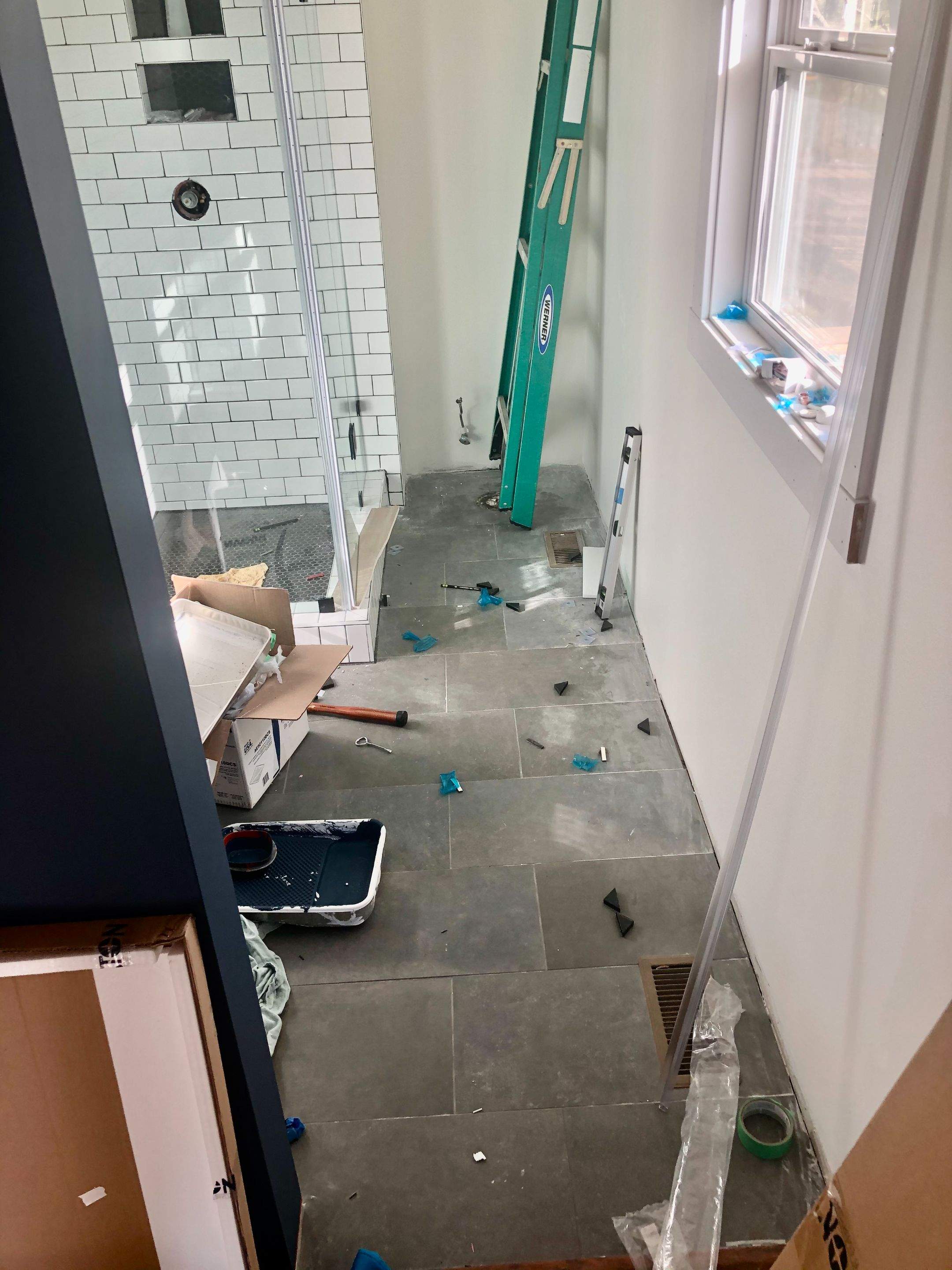 Louisville Master Bathroom Remodel by Bennett Home Improvement LLC