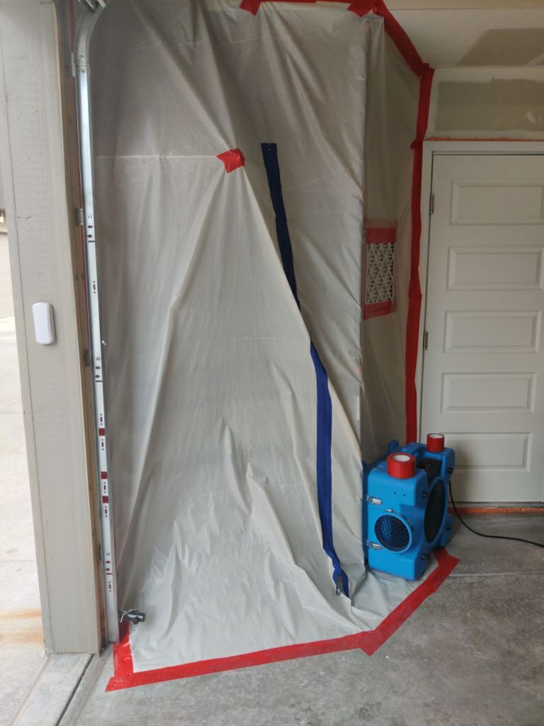 Mold Remediation in Garage by Accountable Home Services