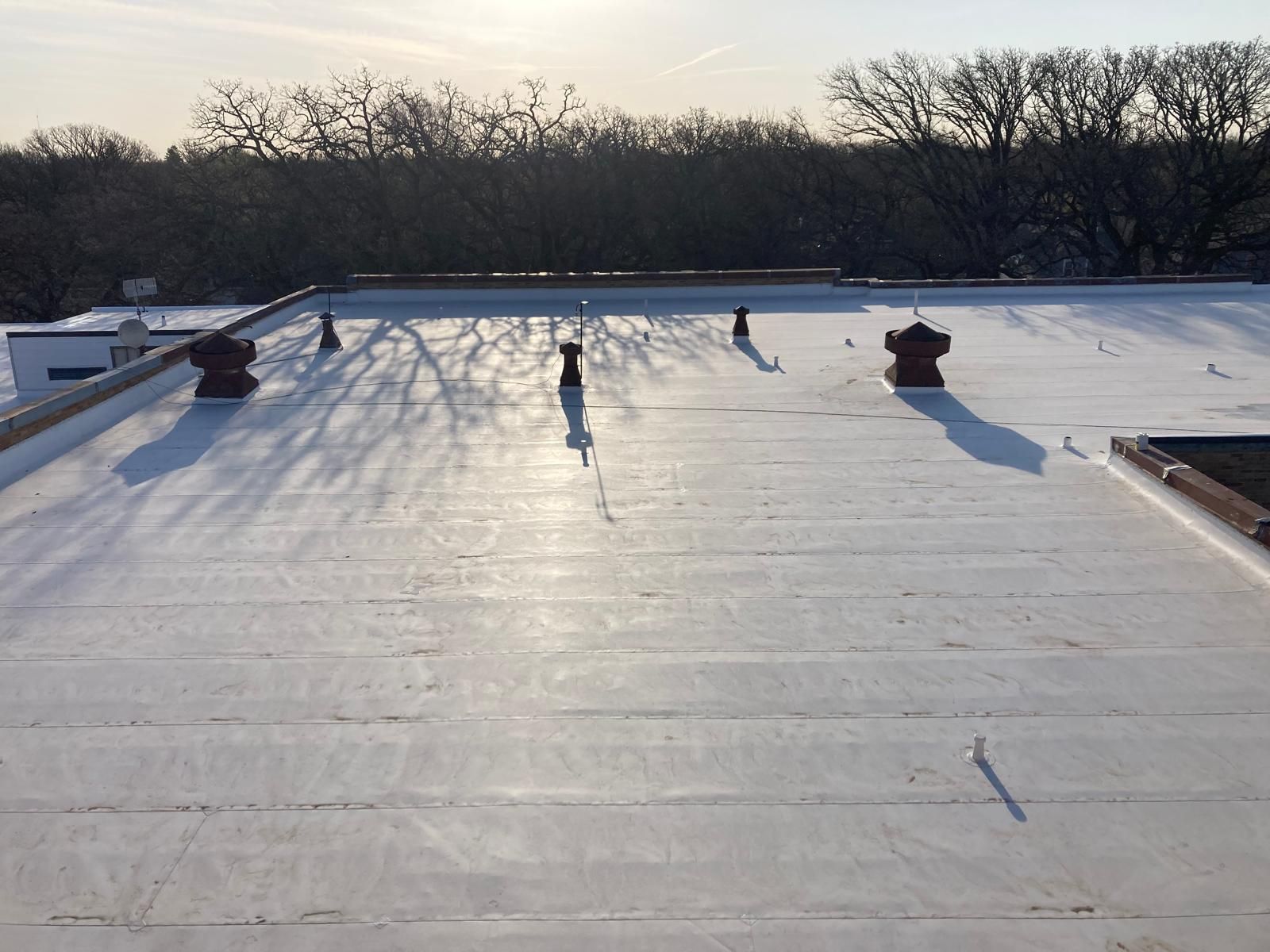 Commercial Roofing Installation using DURO LAST TPO  by Grell Roofing, LLC
