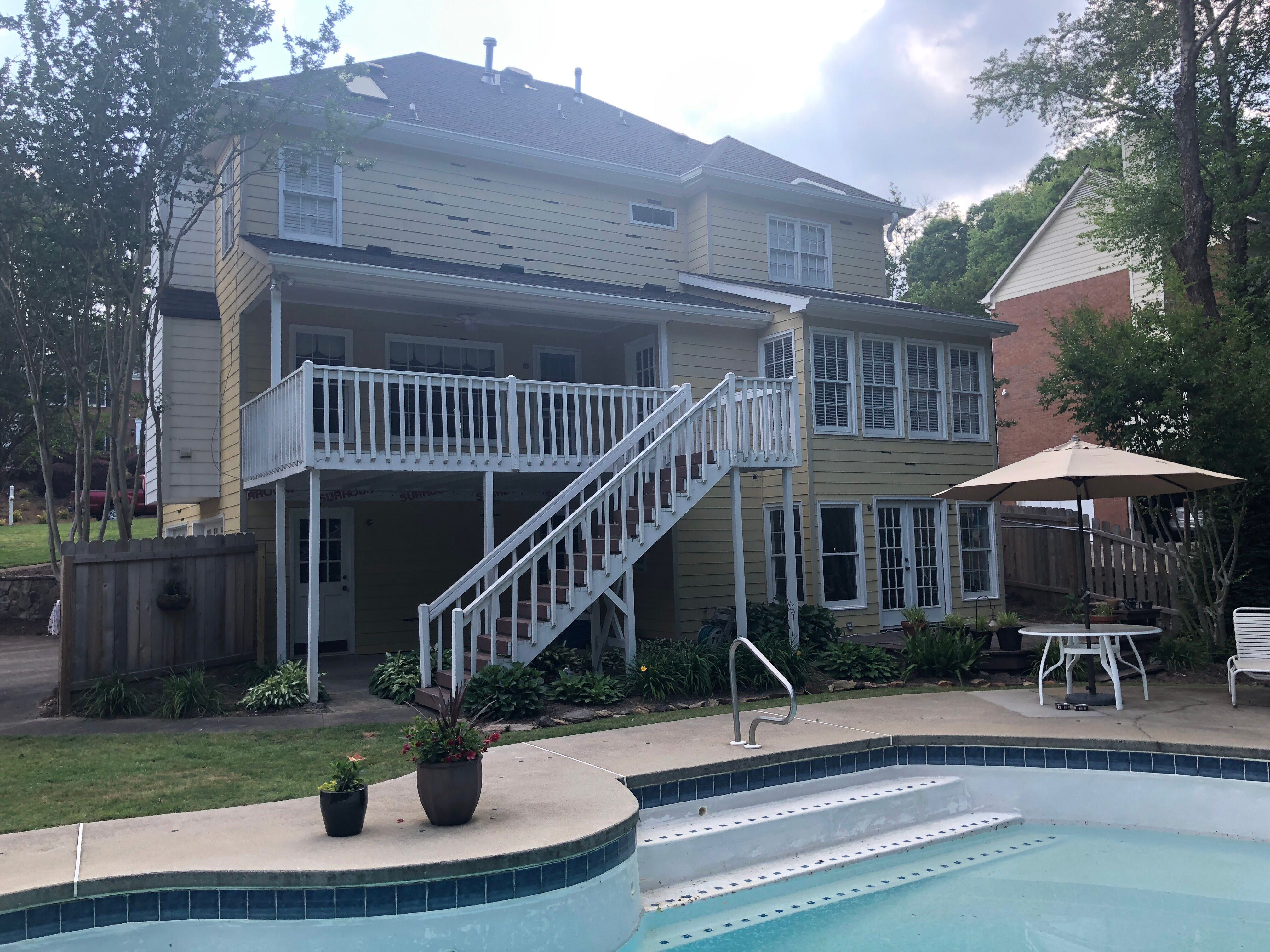 Siding Replacement and Full Exterior Repaint for Marietta Home by Swift Home Renovations