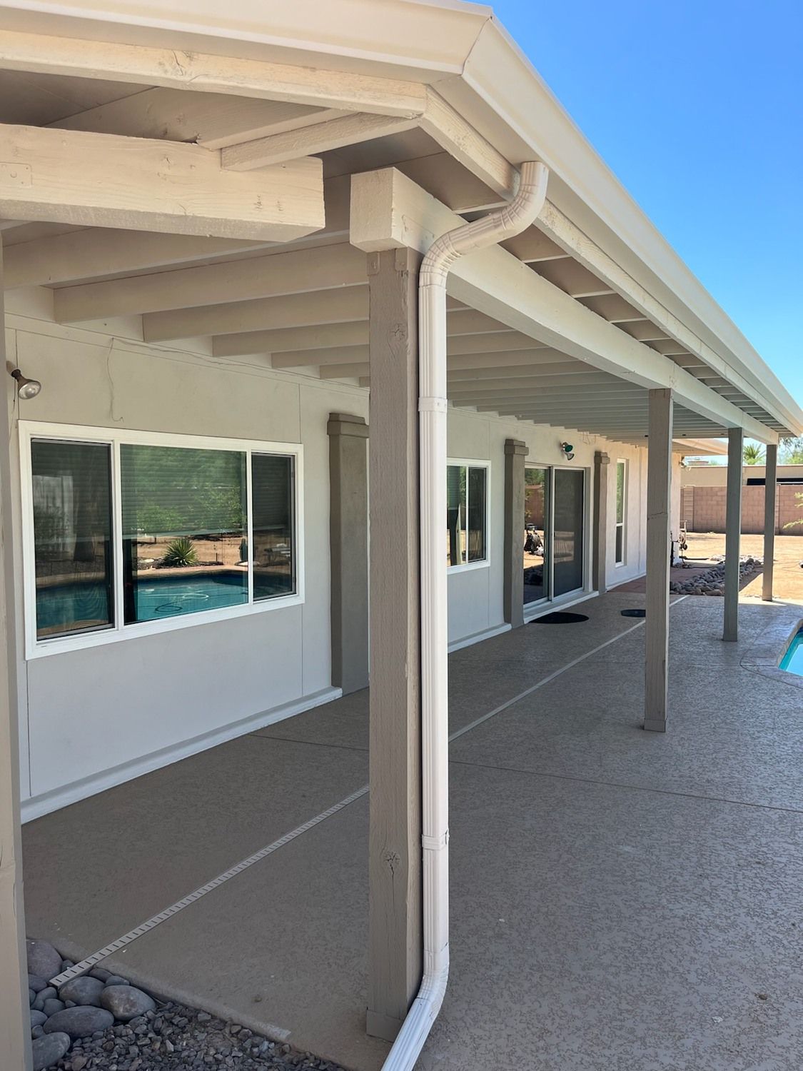 Ranch / Parapet Style; Single Family Home by Crash of Rhinos Painting & Garage Floors