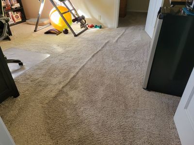 Carpet Re-stretch and Cleaning in Granite Bay