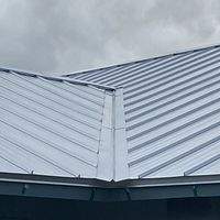 26ga 1" Nail-Strip Mill Finish  by Total Roofing System The Metal Roof Experts
