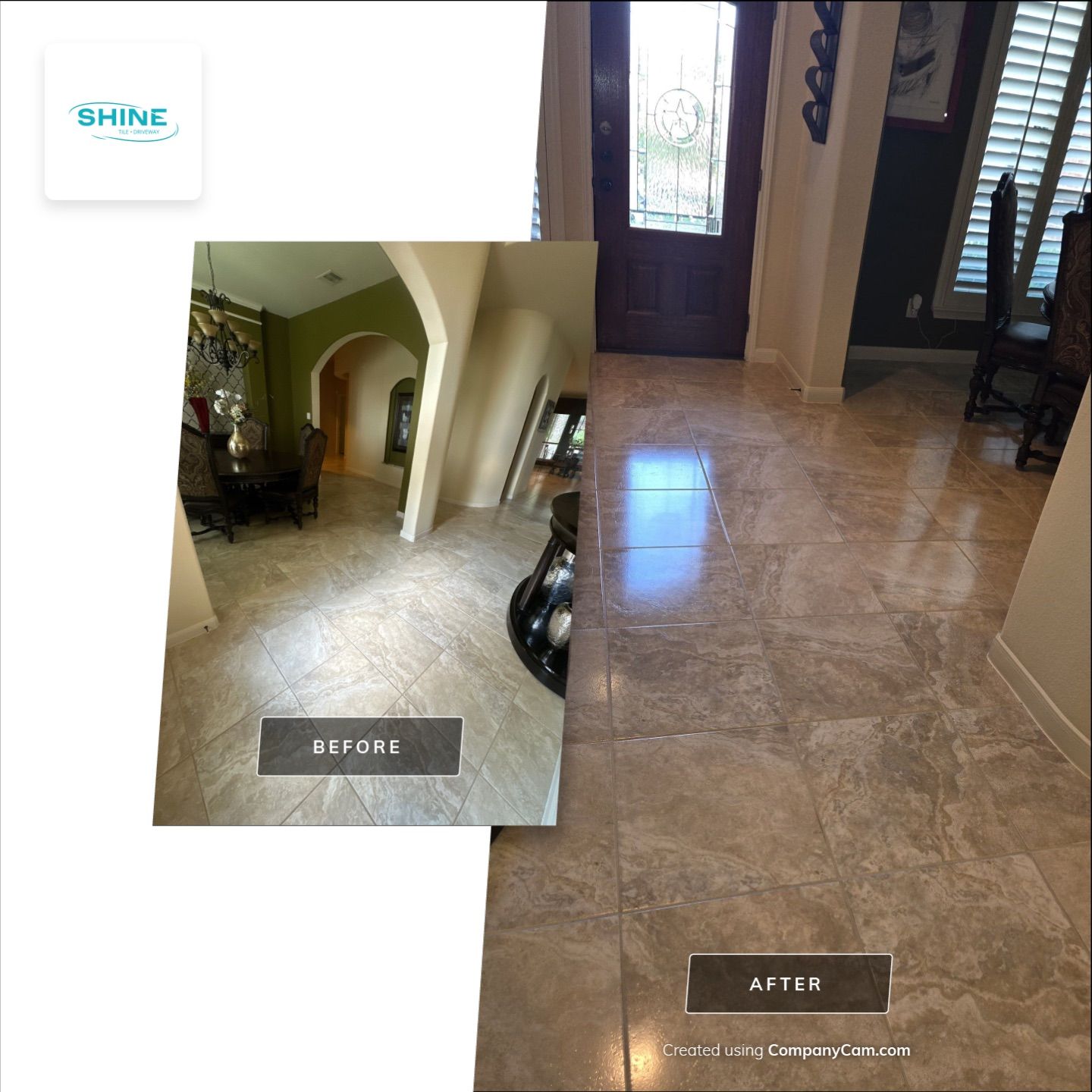 Project in Helotes by SHINE Tile and Grout Cleaning