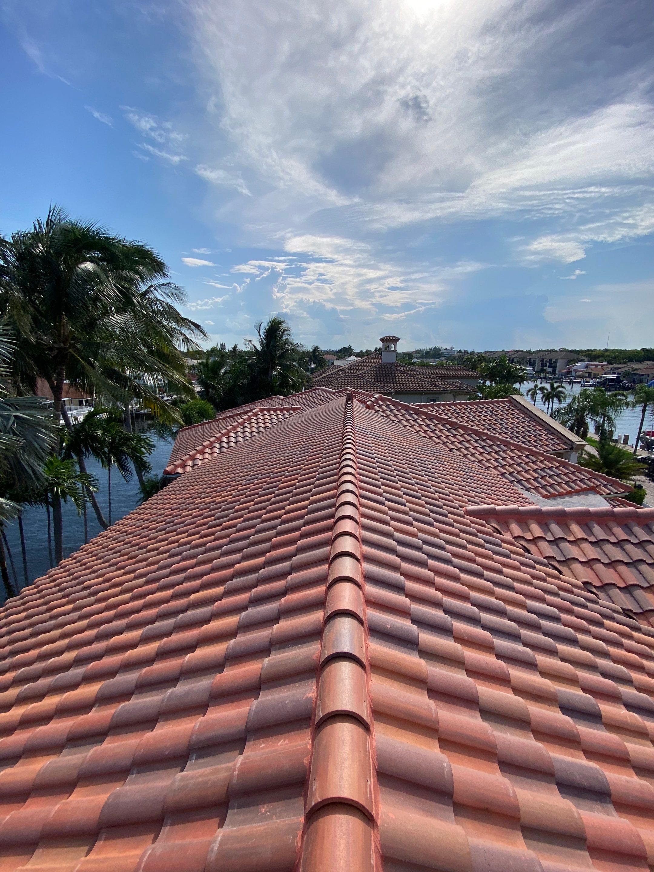 Residential Roofing Installation using Eagle Roofing Tile by BLUES BROTHERS ROOFING