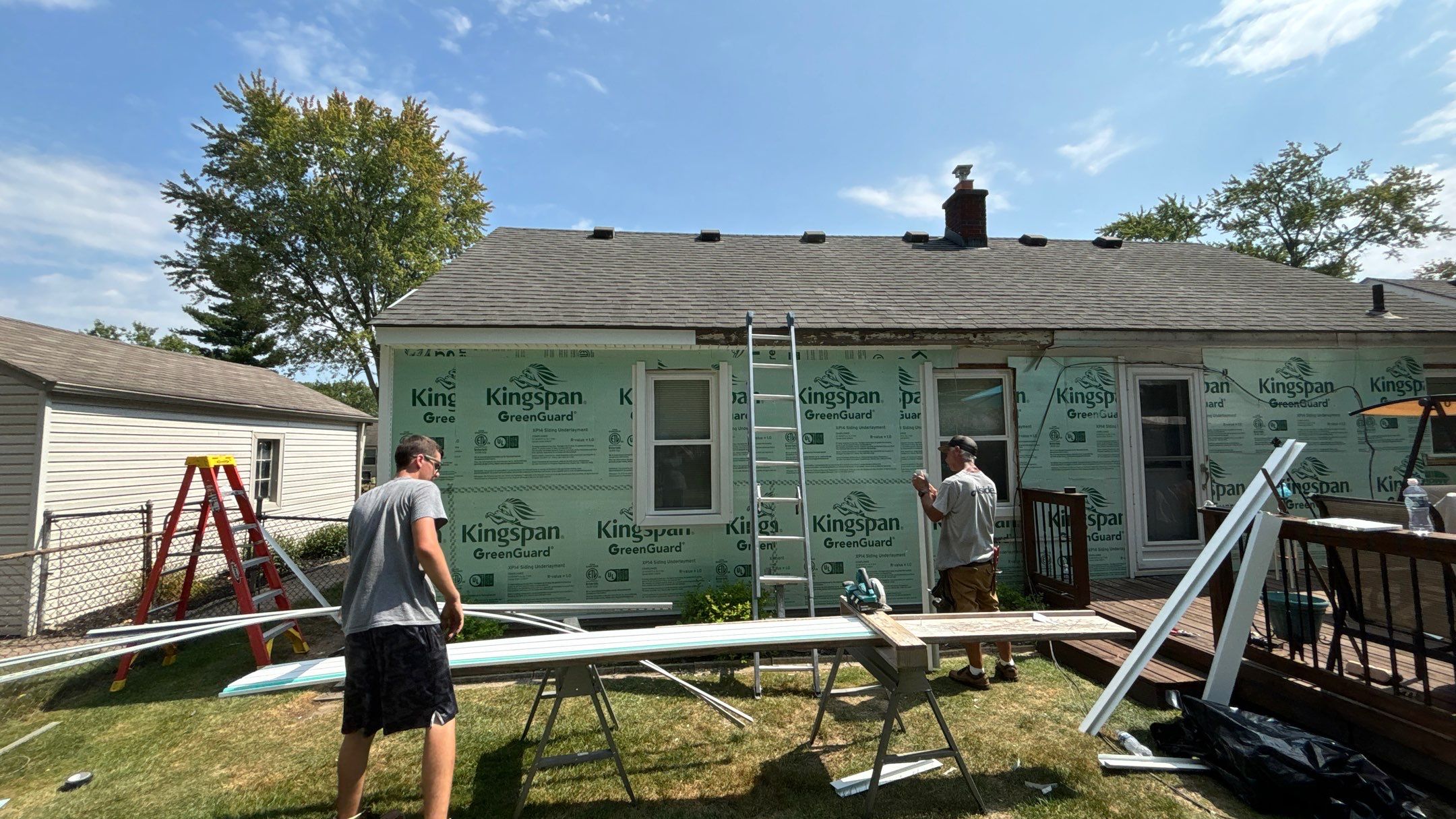 Siding Replacement using Alside Odyssey D4" by 180 Contractors