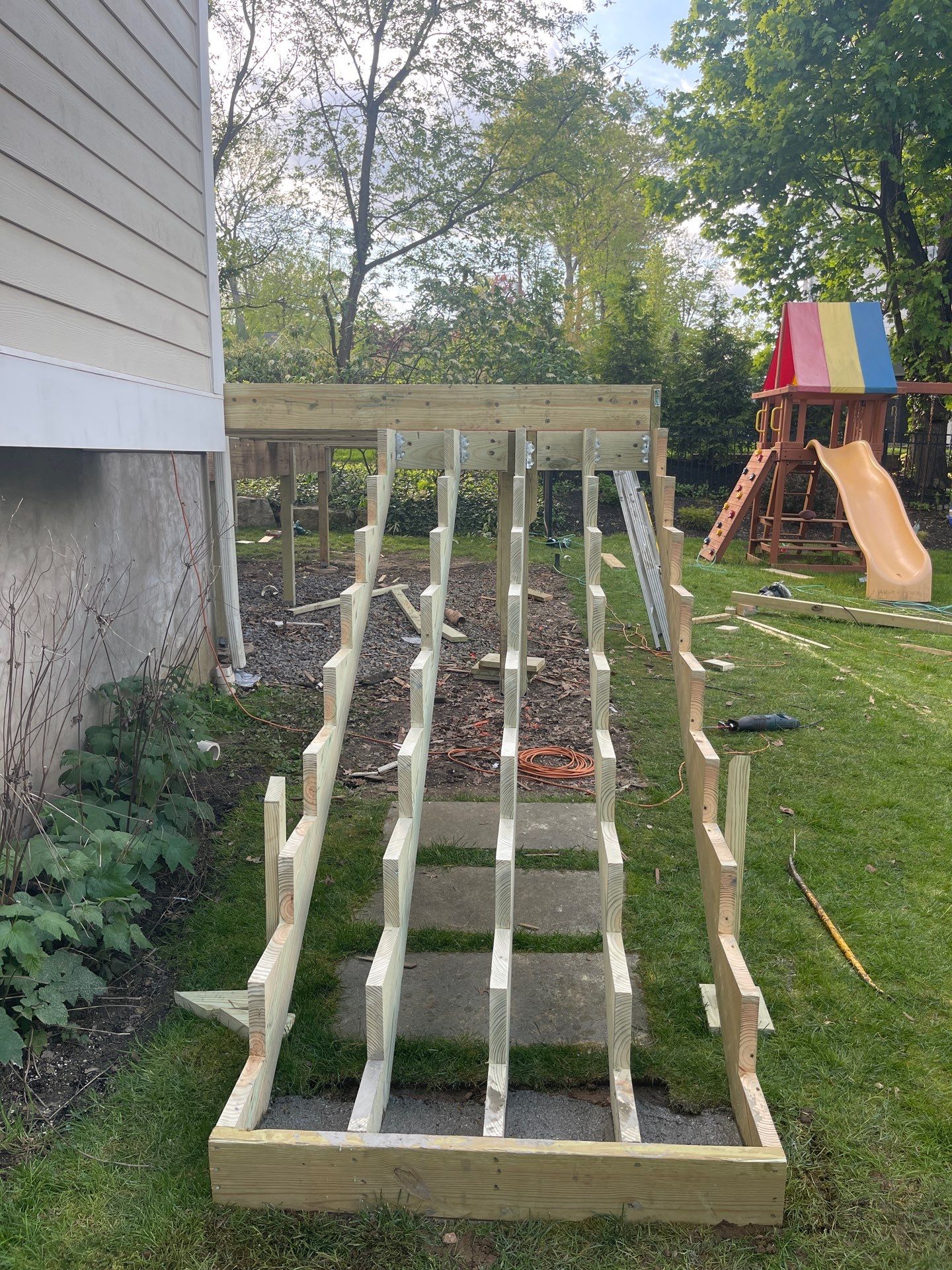 Deck Resurface with Extension by deck guardian