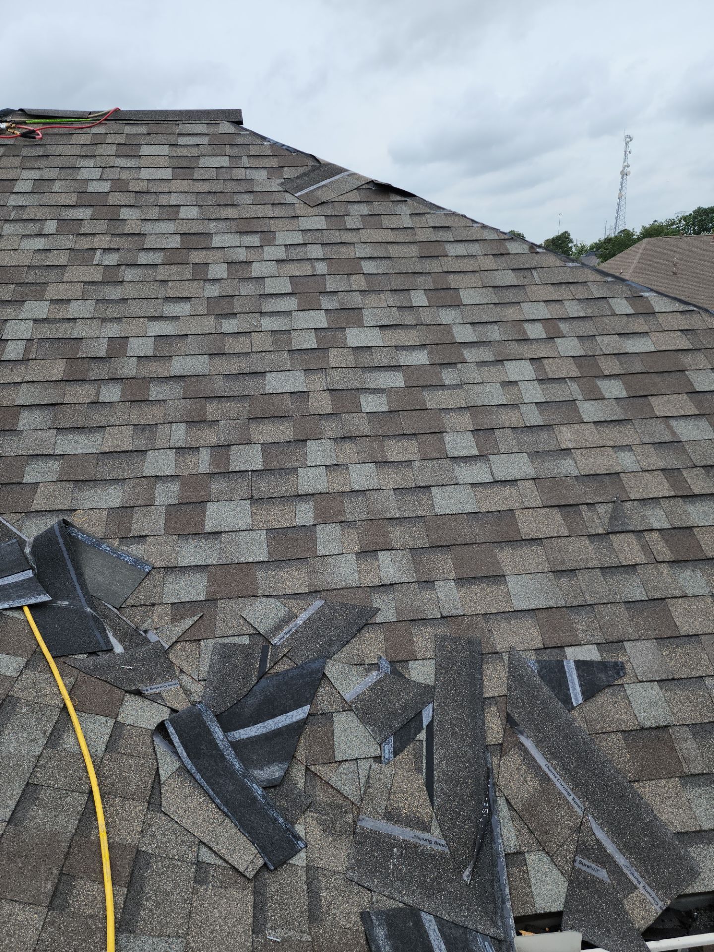 Residential Roofing Installation using Owen's Corning Duration (Lifetime) Shingles by Roof Repair Company